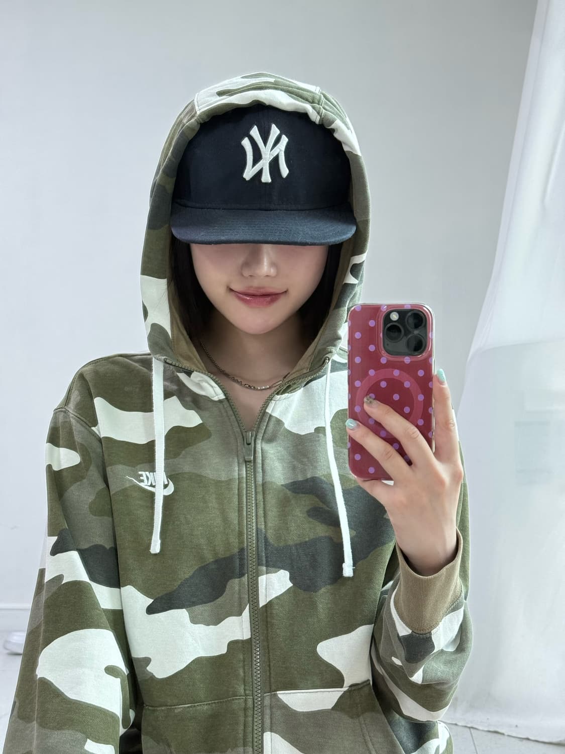 뉴에라 네이비 로고 캡 상품이미지2