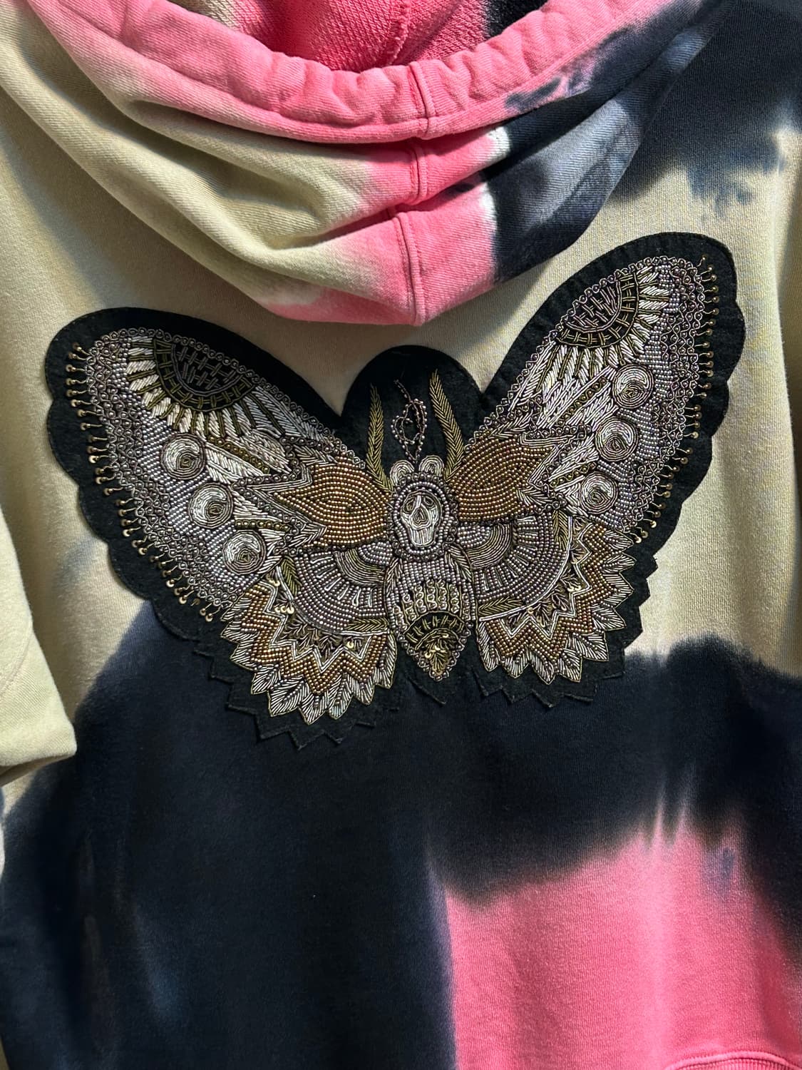 자딕앤볼테르 타이다이 나비 자수 후드 티셔츠 상품이미지5