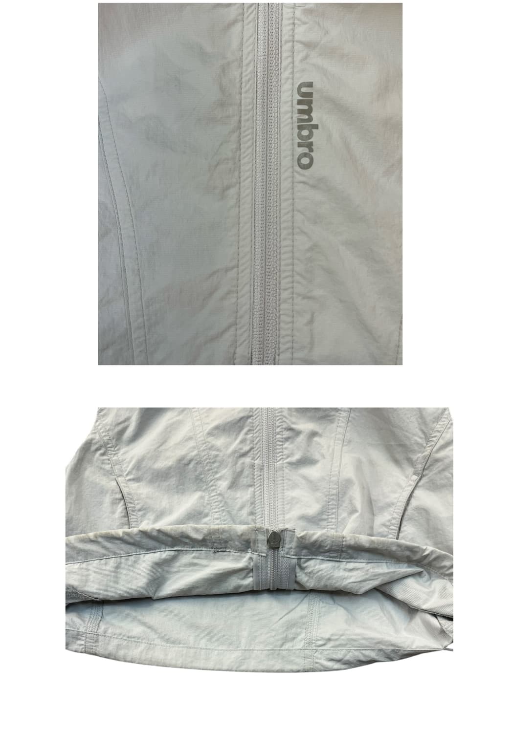 엄브로 볼레로 바람막이 그레이 85 #csz1940 상품이미지6