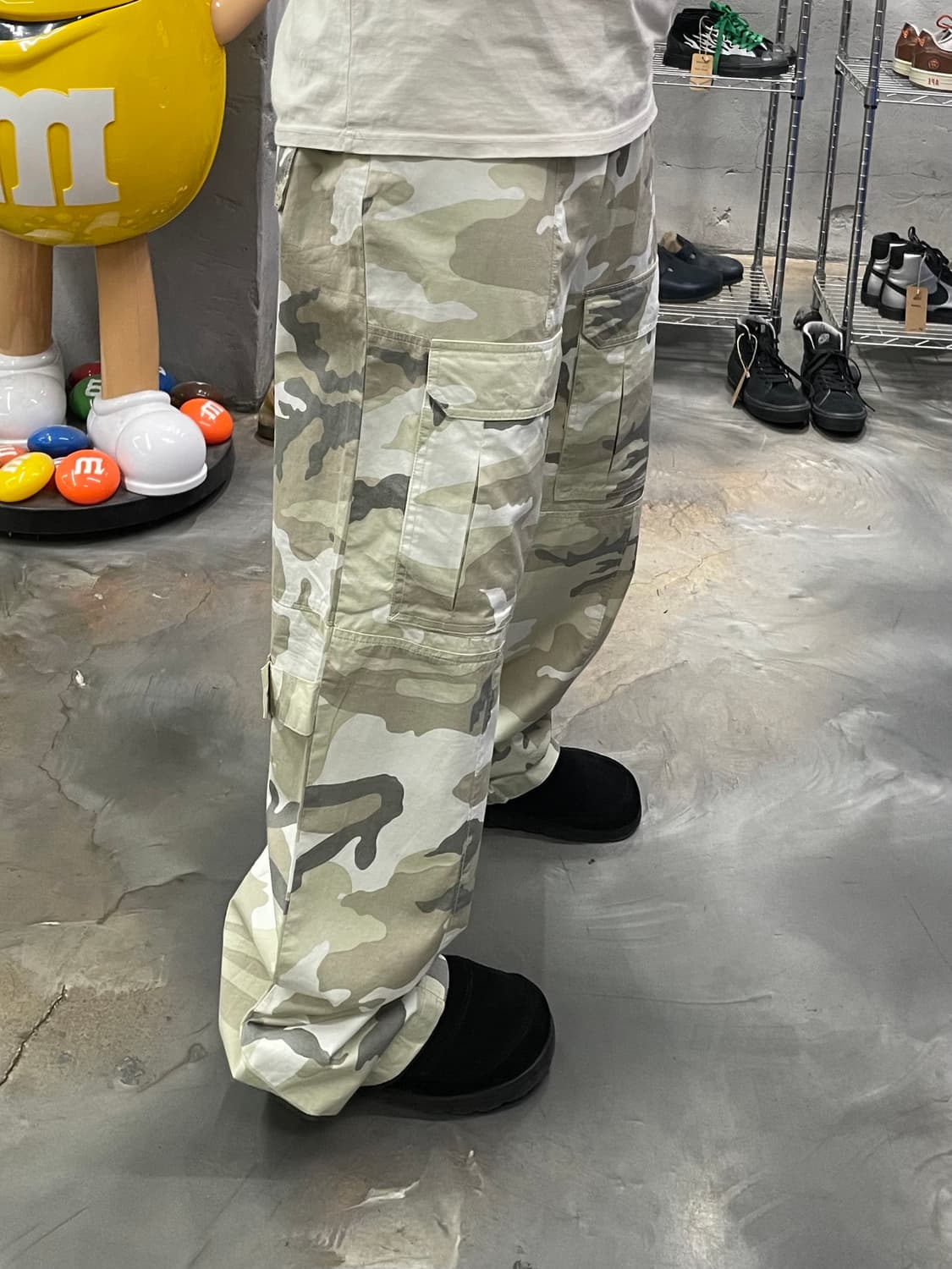 후부 데드스탁 데저트 카모 카고팬츠 상품이미지9