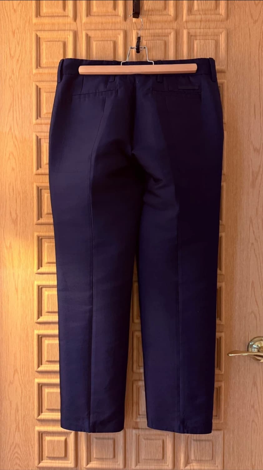 프라다 정품 네이비 본딩 트라우저 42 상품이미지6