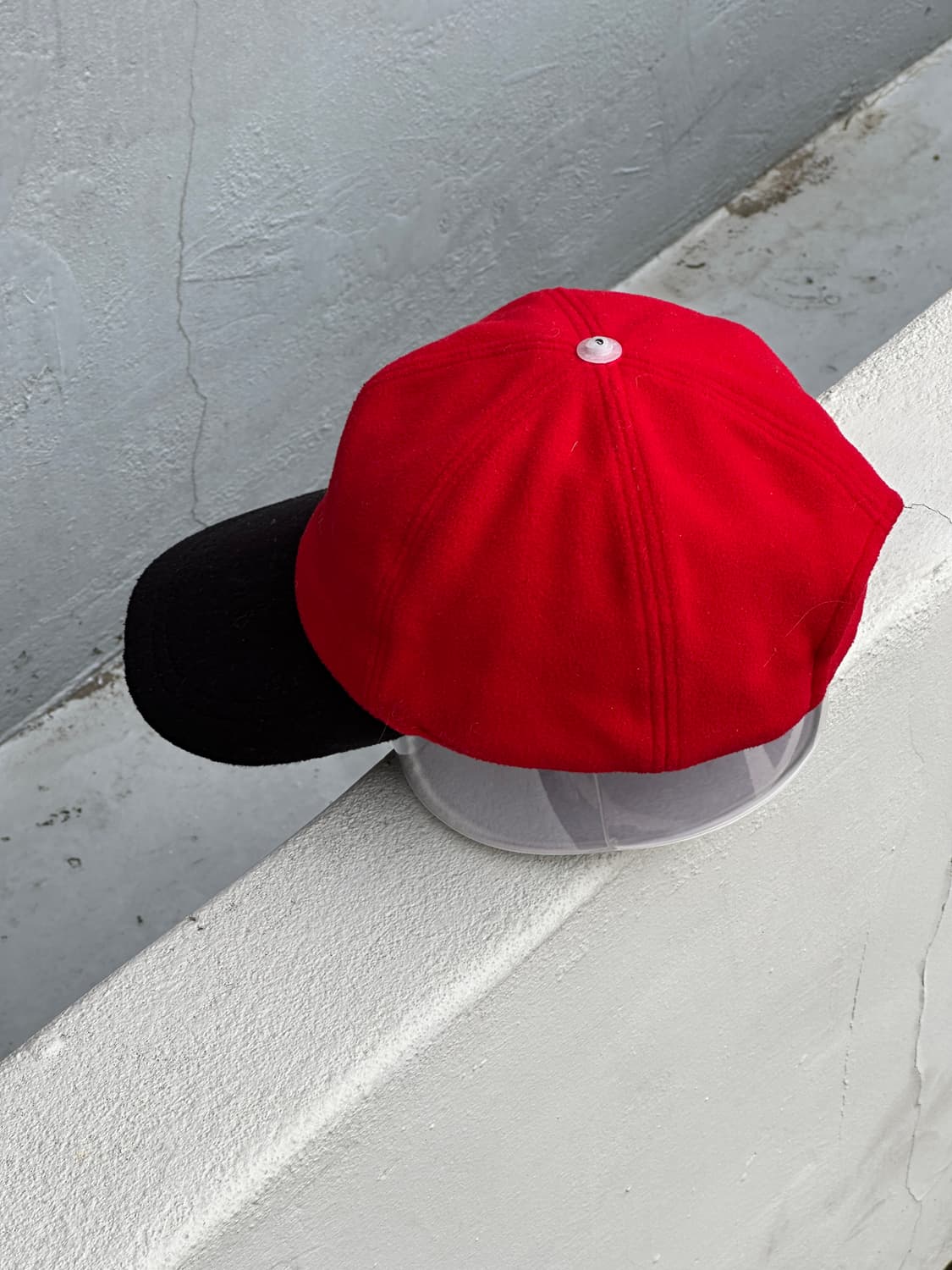 [M] 블랙야크 로고 플리스 볼캡 모자 트루퍼 디테일 상품이미지3