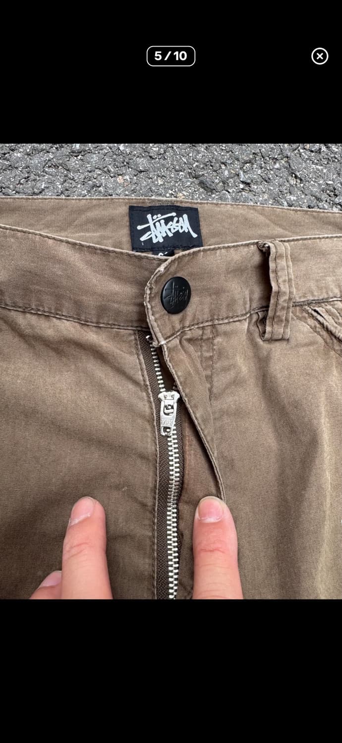 Stussy 90s 스투시 립스탑 피그먼트 카고 팬츠 상품이미지5