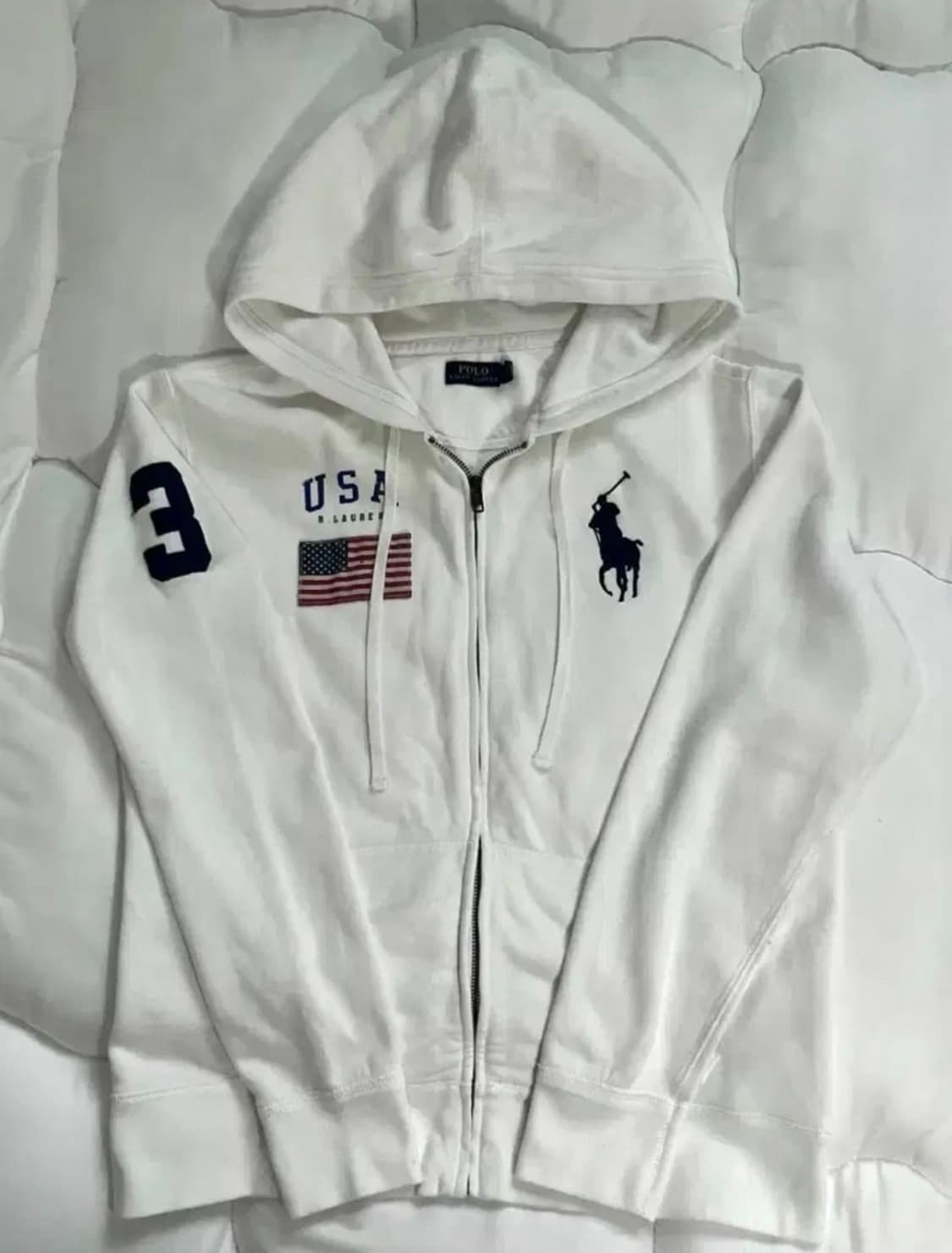 구해요) 빅폴로 후드집업 상품이미지1