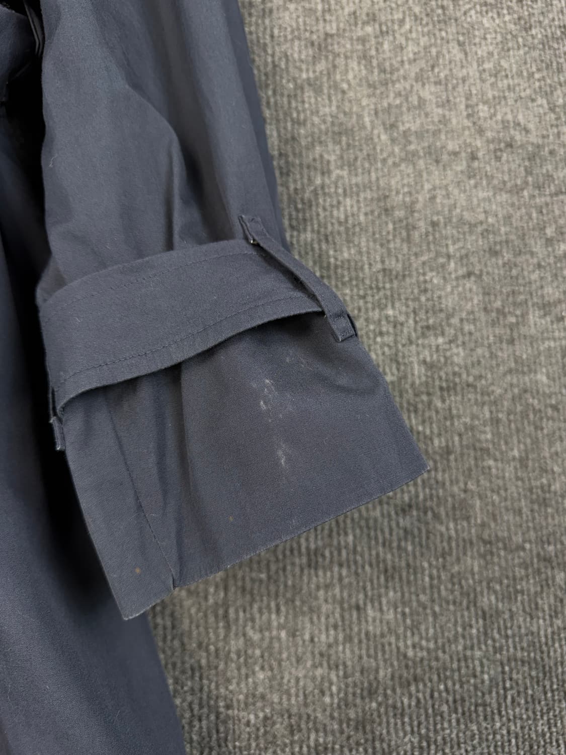 버버리 더블 트렌치코트 / 네이비 상품이미지5