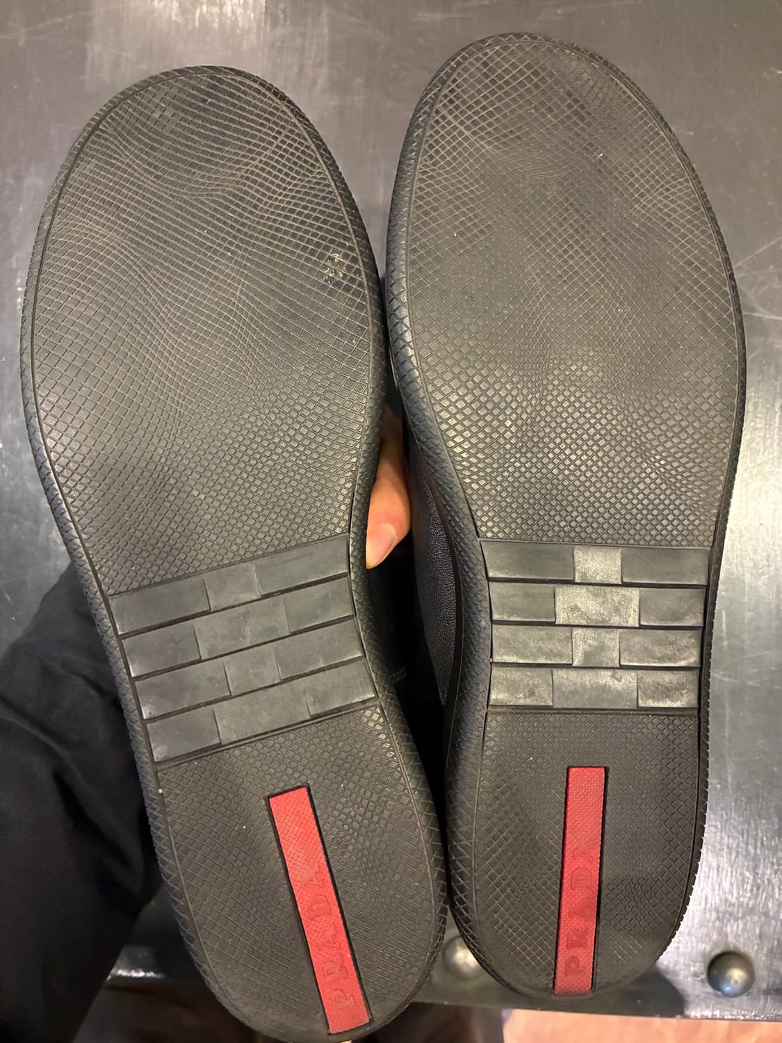 6.5) 프라다 토블락 벨크로 첼시 부츠 상품이미지4