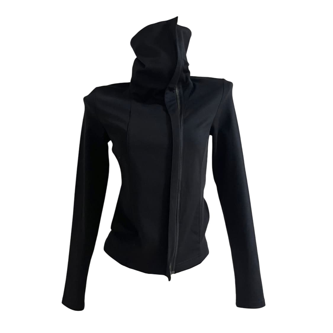 a/x 드레이프 하이넥 져지 집업 상품이미지6