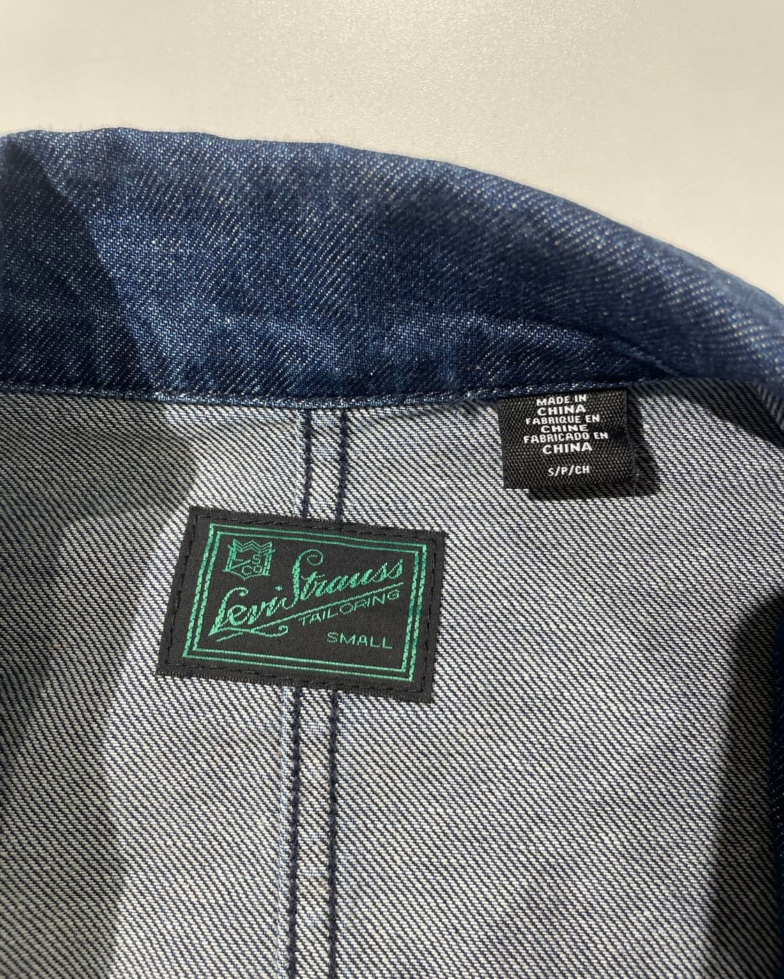 리바이스 진청 테일러드 데님 자켓 상품이미지7