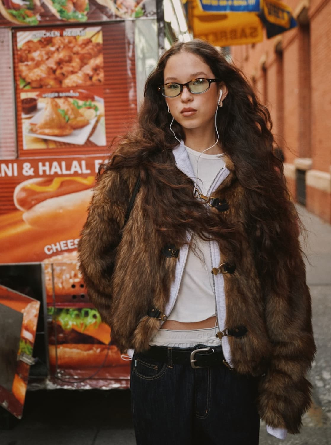 리버시블 후디 퍼자켓 MOOR REVERSIBLE FUR JACKET 상품이미지1