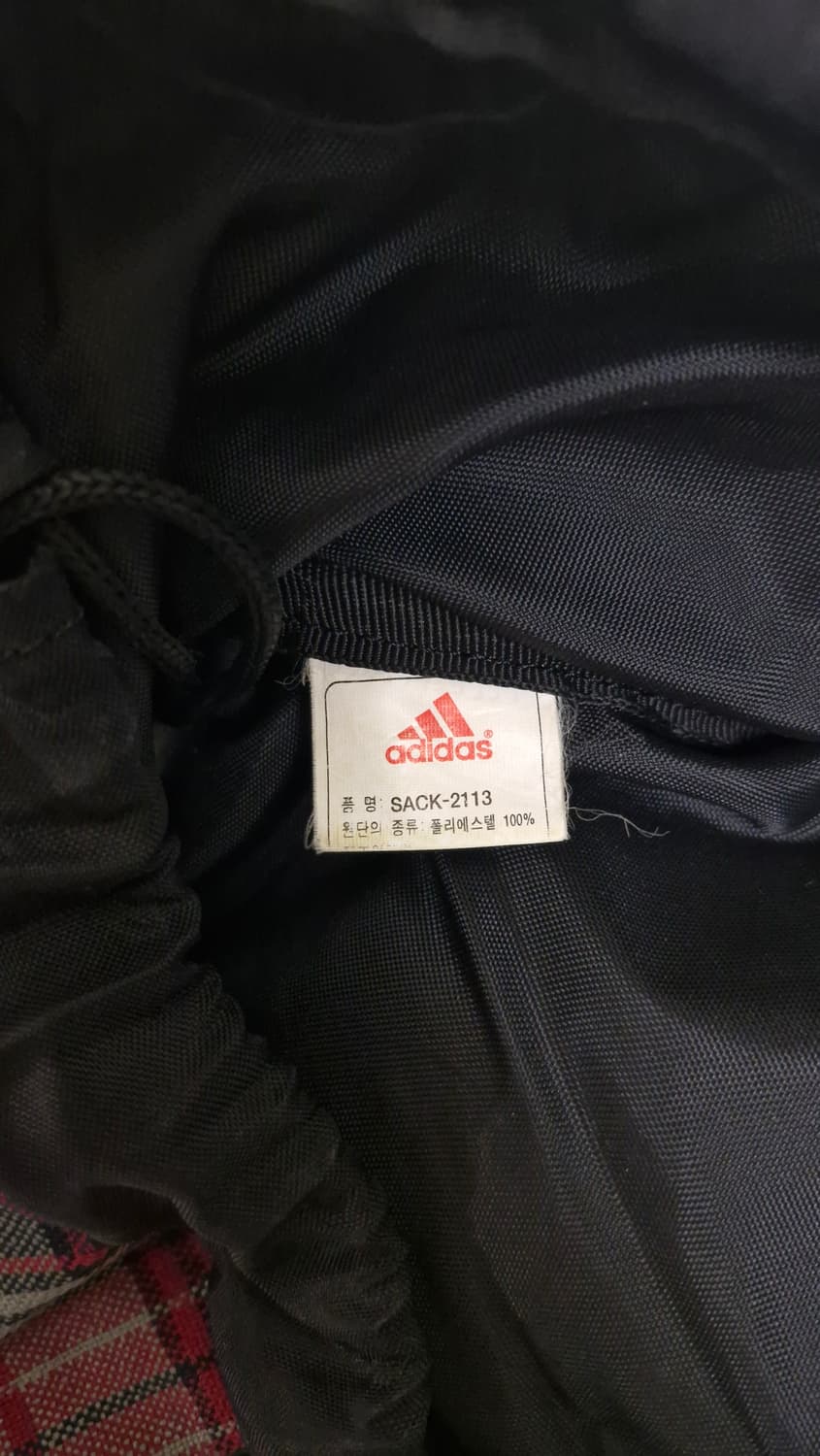 Adidas 아디다스 90s 체크 럭색 빈티지 백팩 상품이미지8