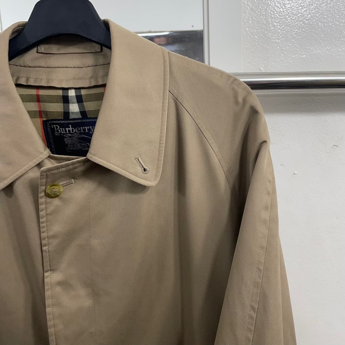 L 버버리 싱글 트렌치 롱코트 상품이미지6