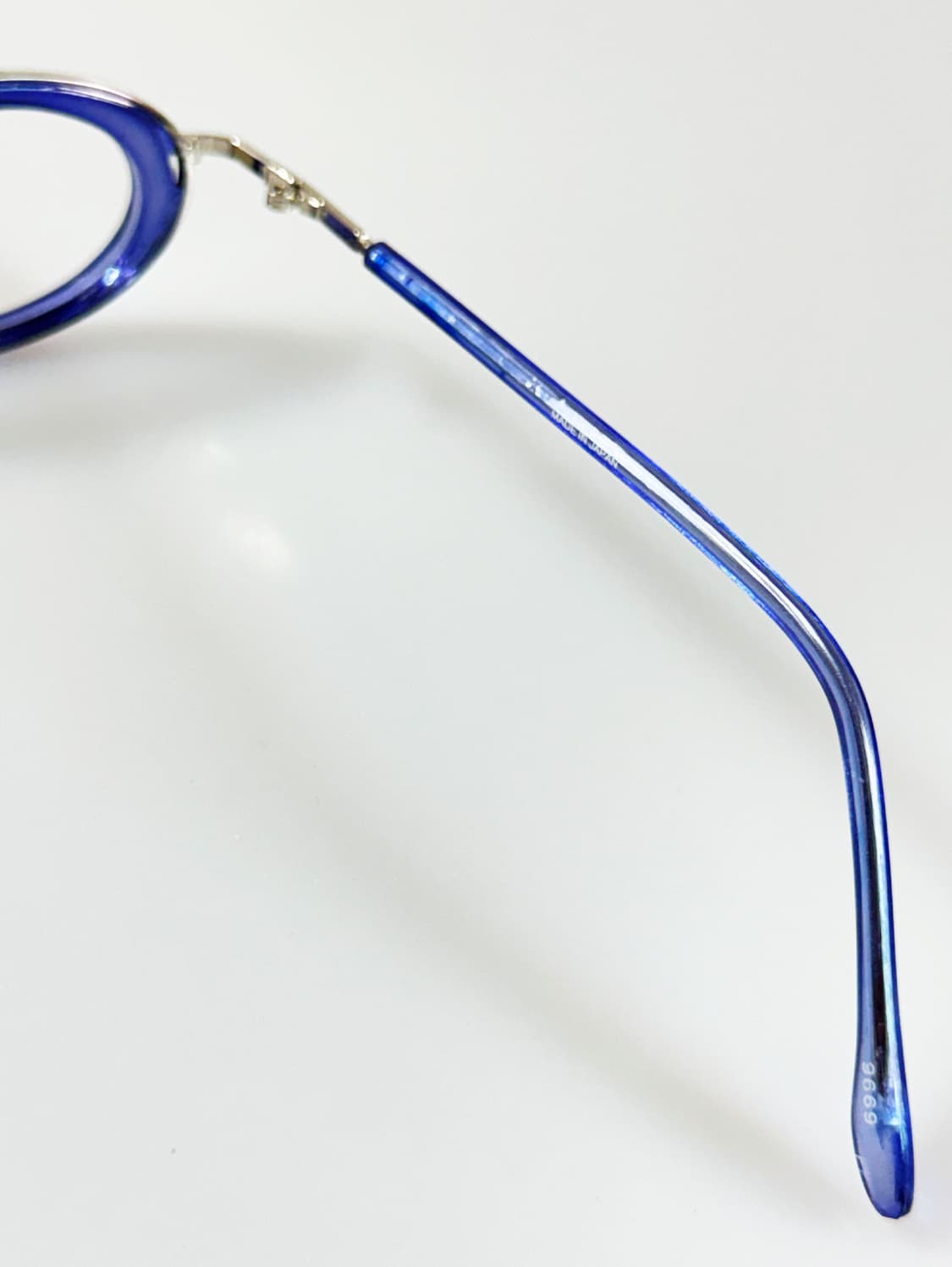 90s KICKU JAPAN 라운드 오벌 콤비네이션 빈티지 안경 상품이미지6