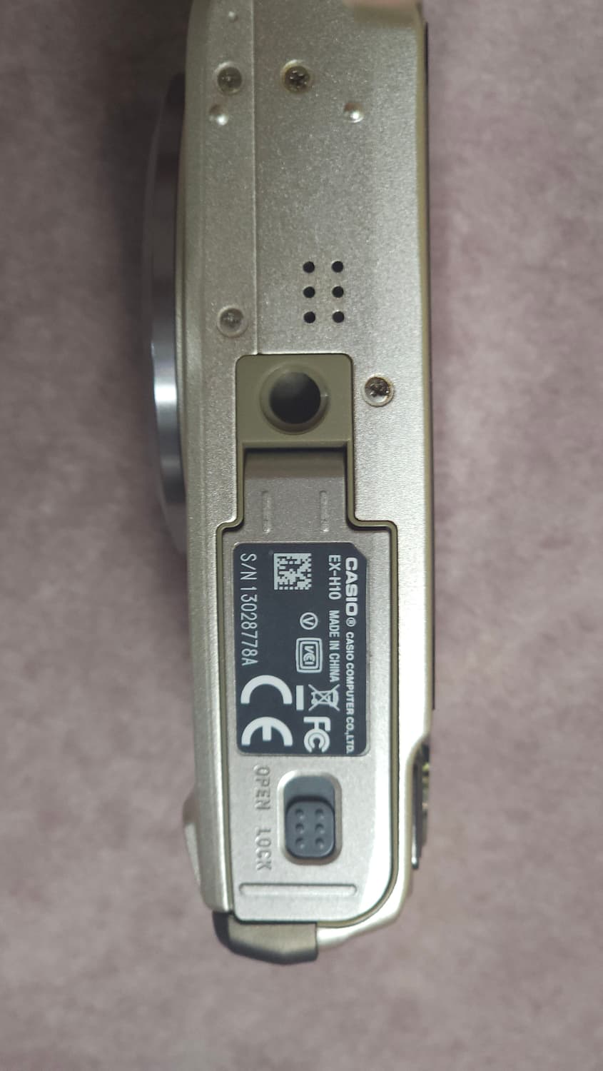 (작례 있음) 카시오 엑슬림 H10 골드 상품이미지5