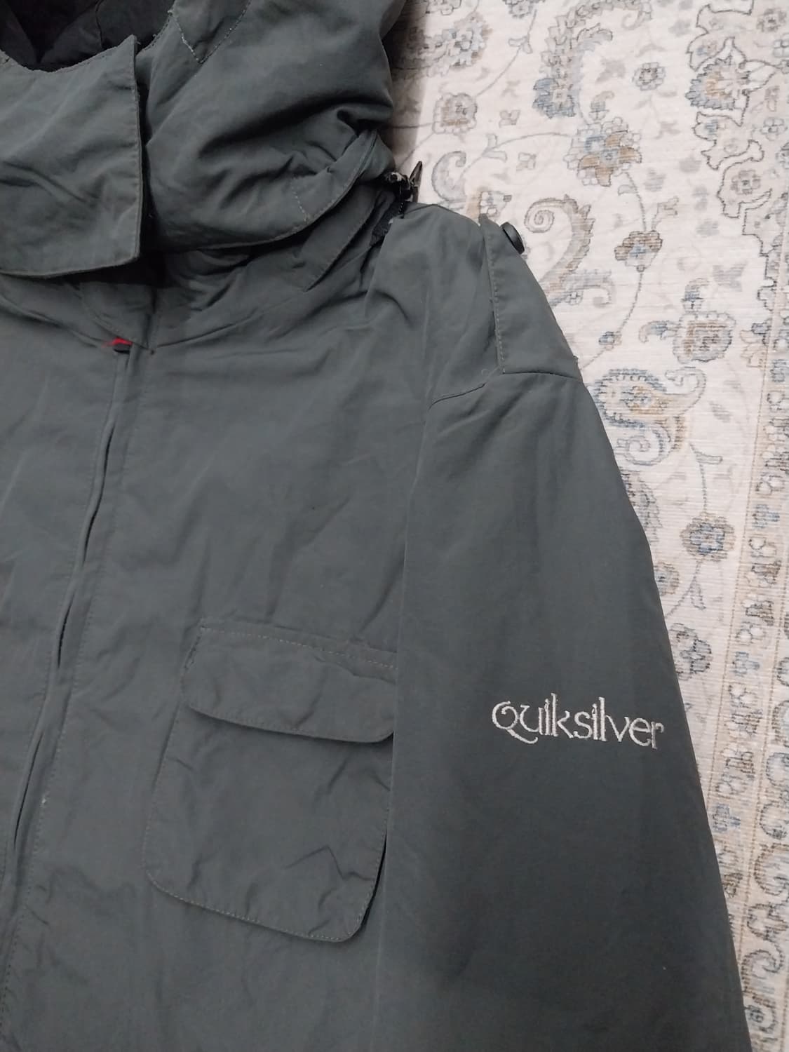 퀵실버 후드 포켓 자켓 90  (사이즈크게나옴 ) (후드분리됨) 상품이미지3