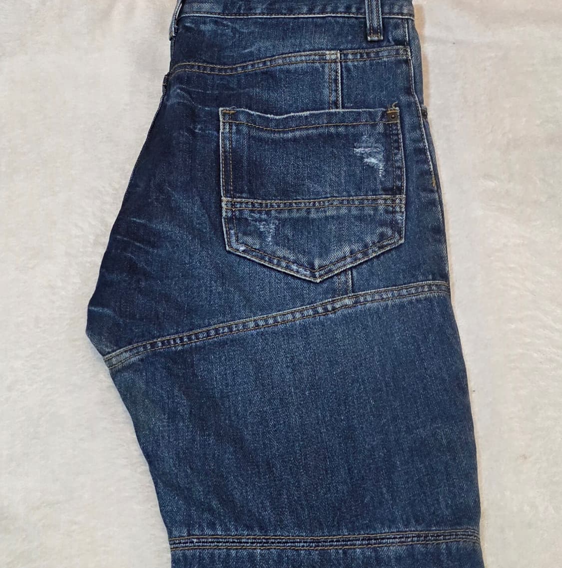 DSQUARED 디스퀘어드 마린디스진 앵커 자수 데님 팬츠 상품이미지6