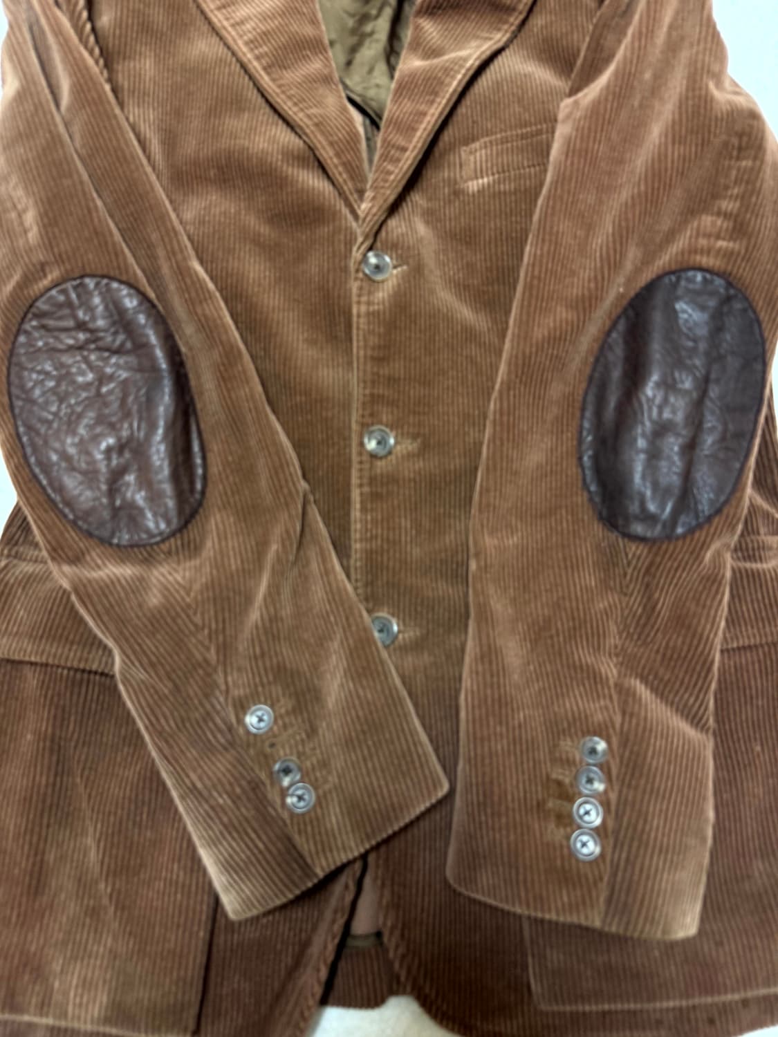 폴로 랄프로렌 브라운 코듀로이 블레이저 자켓 S 상품이미지2