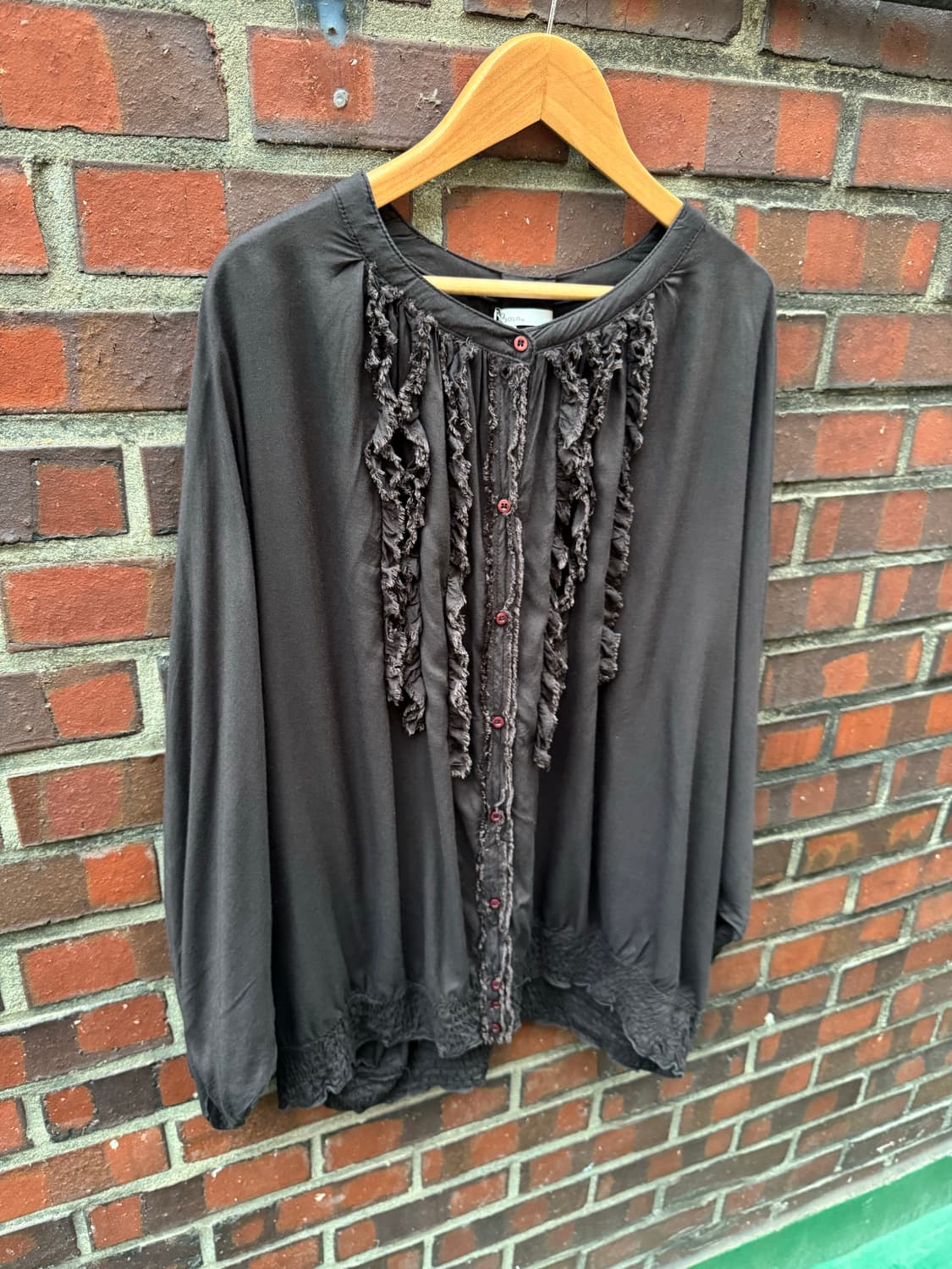 Vintage frill blouse 상품이미지1