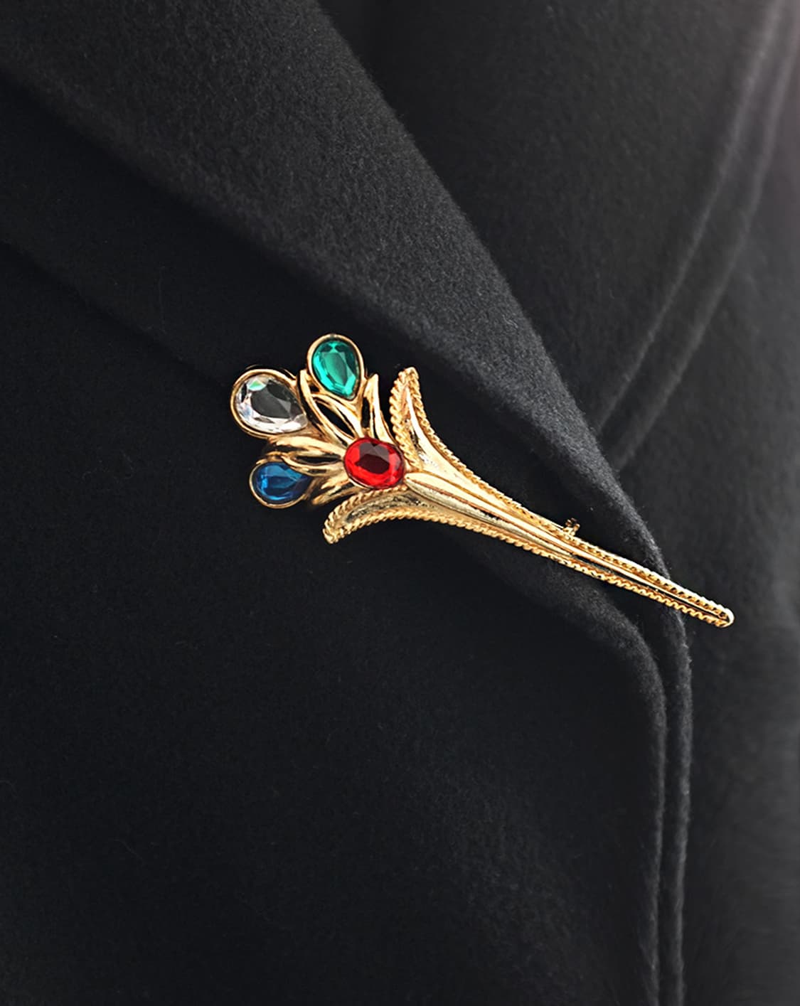 1990s 컬러풀 빈티지 부케브로치 빈티지주얼리 상품이미지2