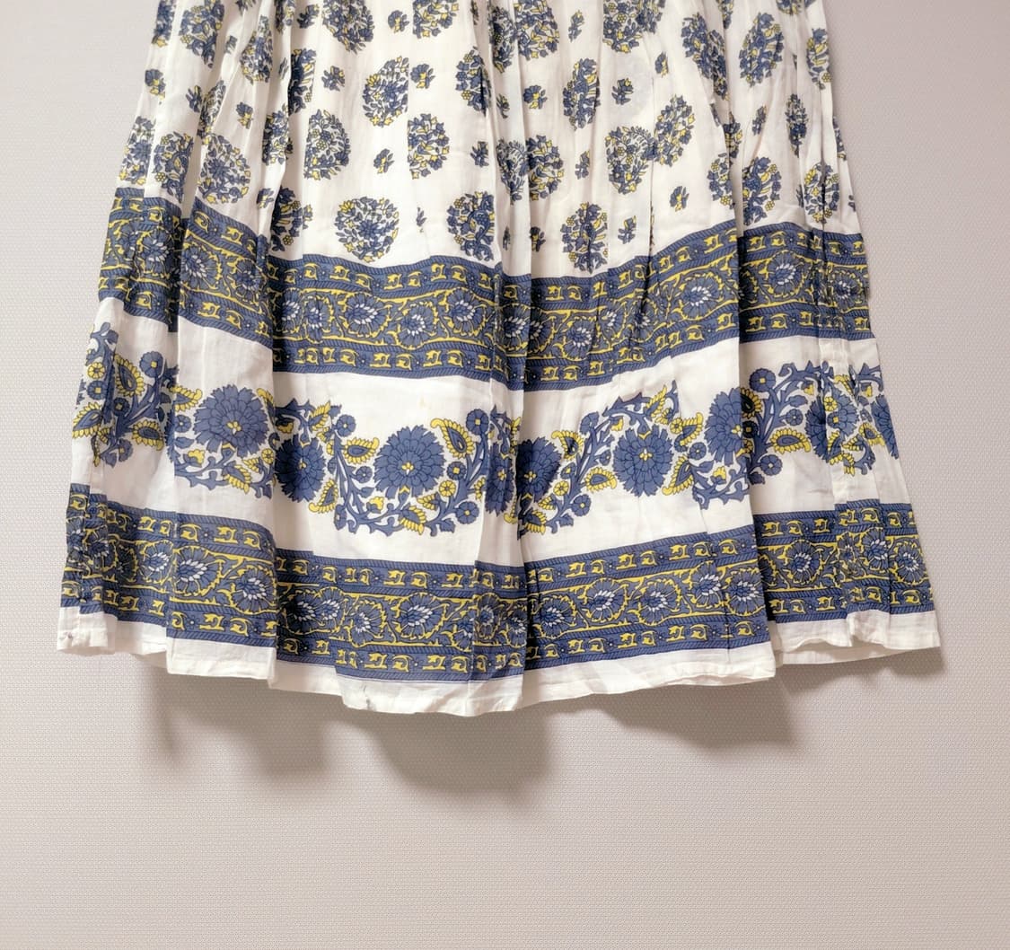 블루 가든 코티지 롱 스커트 상품이미지3