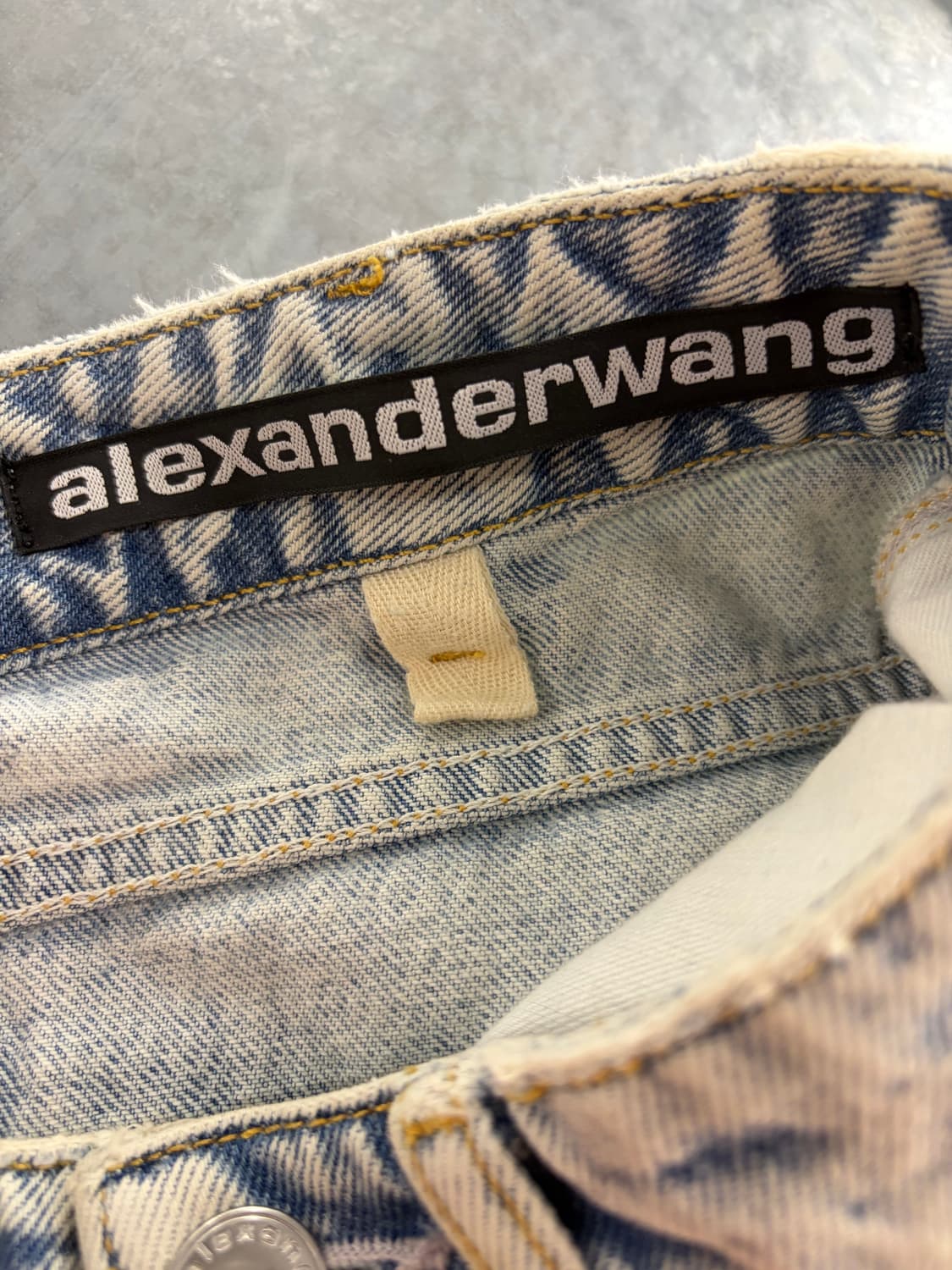 Alexander Wang destroyed denim 25 상품이미지9