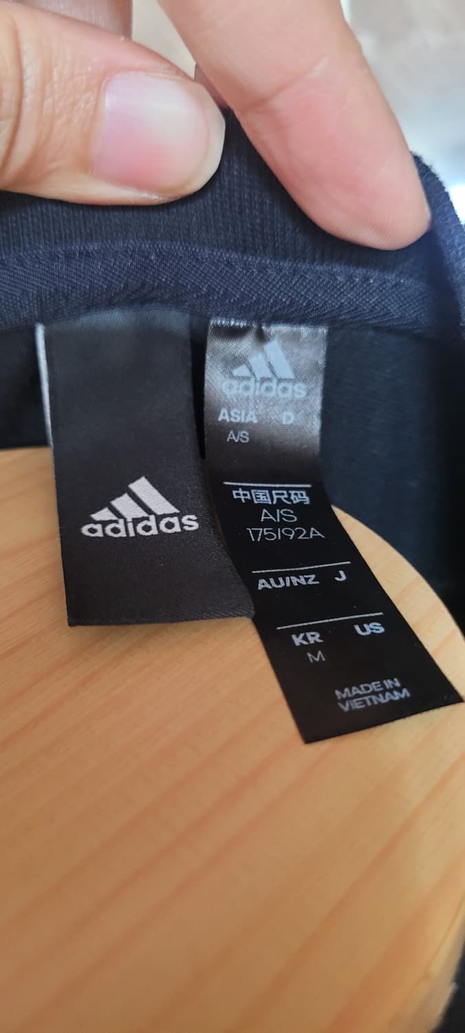 👔남성95사이즈👔아디다스 더블 보스 맨투맨 블랙 상품이미지7