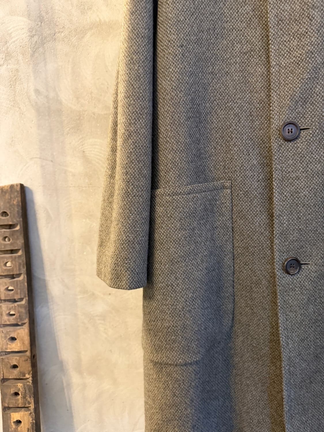 아쿠아스큐텀 트위드 코트 남성100 상품이미지4