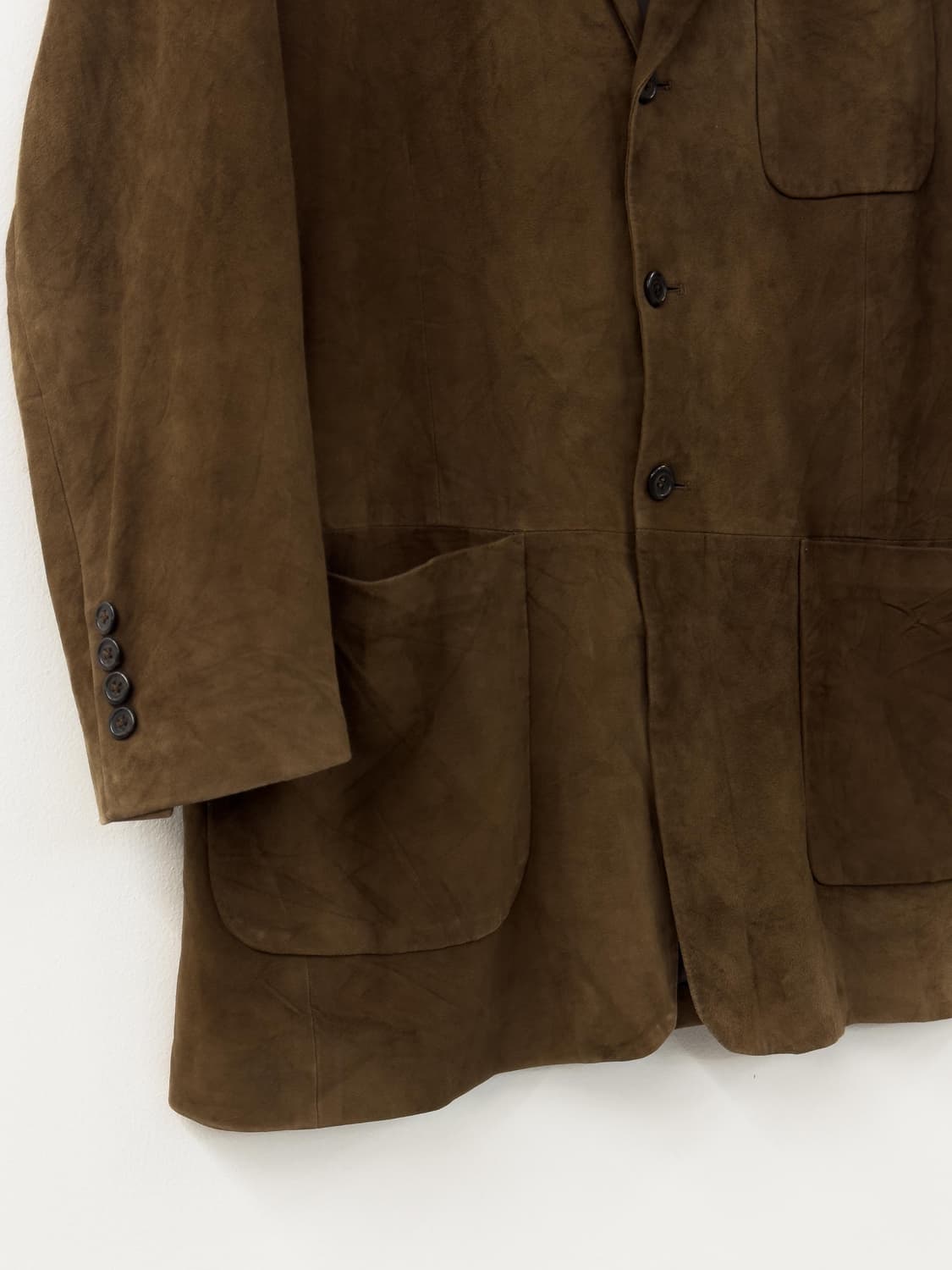 폴로 랄프로렌 스웨이드 블레이저 made in Italy 상품이미지4