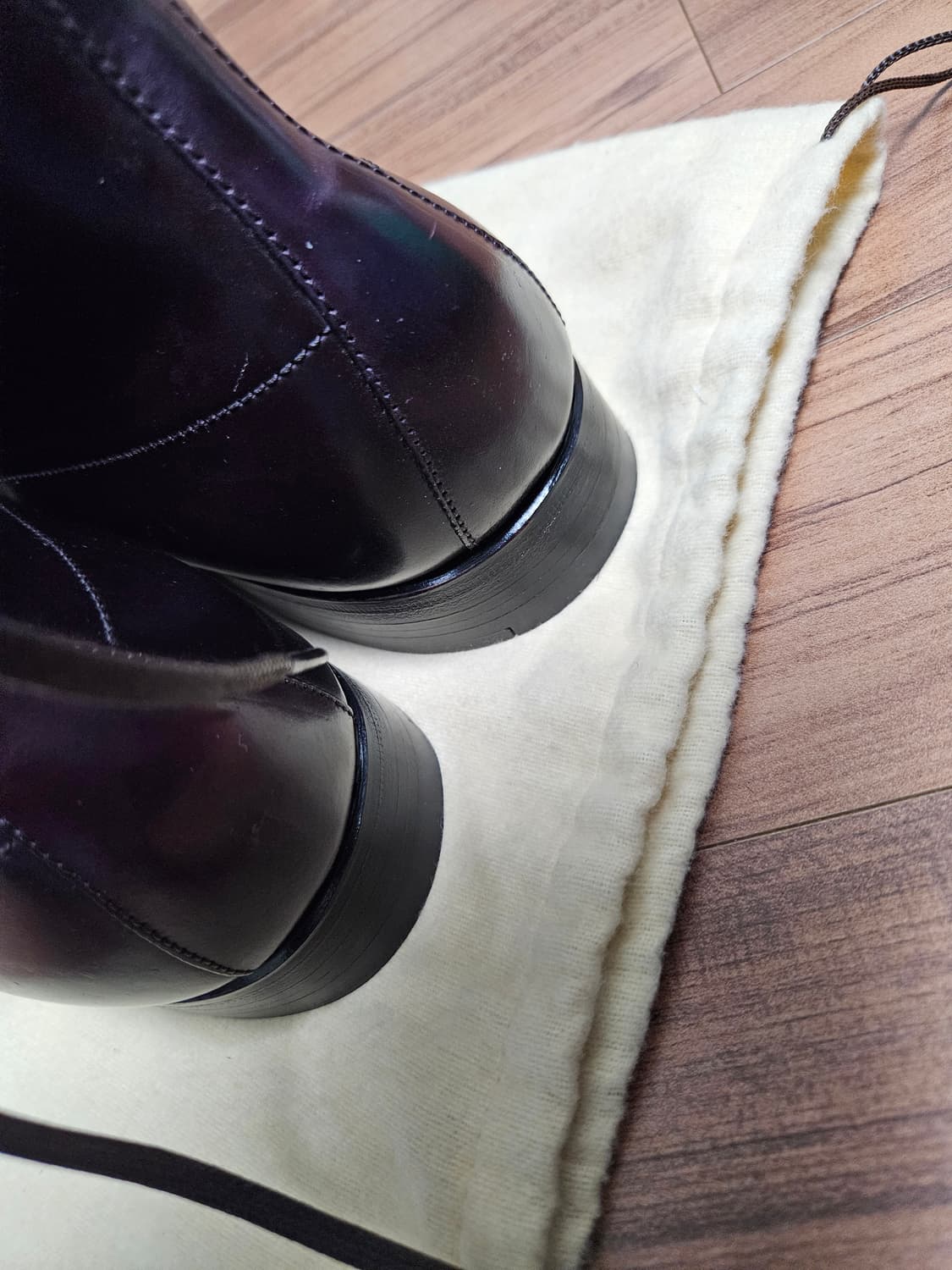 알든 코도반 부츠(jcrew) 버건디 상품이미지4