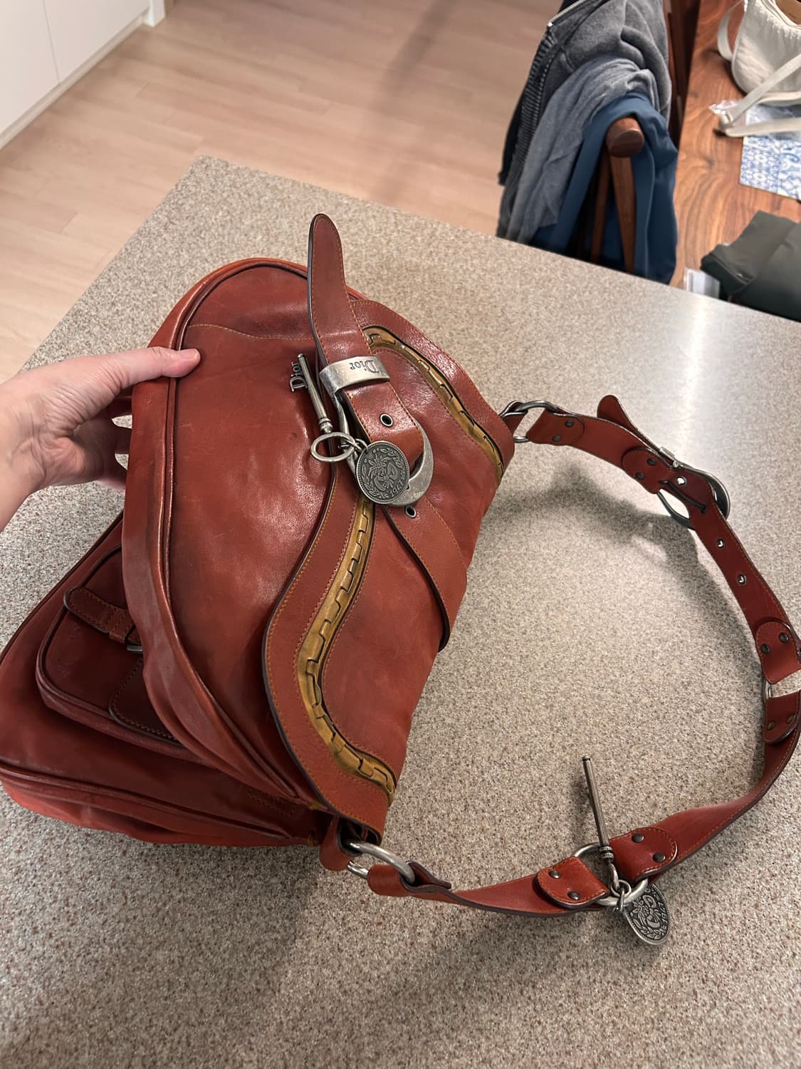 디올 가우초백 상품이미지4