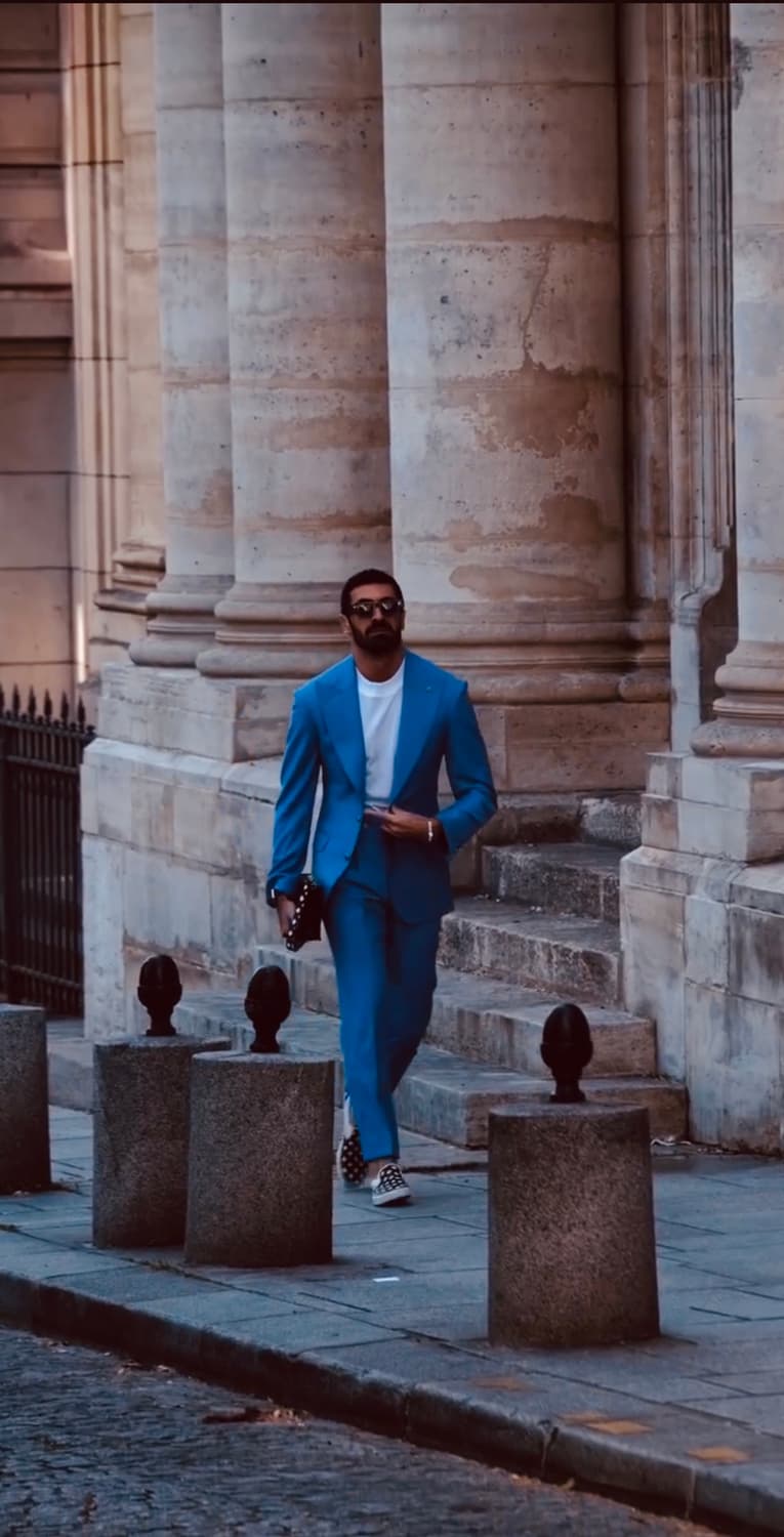 (명작,강추👍)톰포드 쉘튼 사파이어 블루 자켓 블레이져 수트 상품이미지4