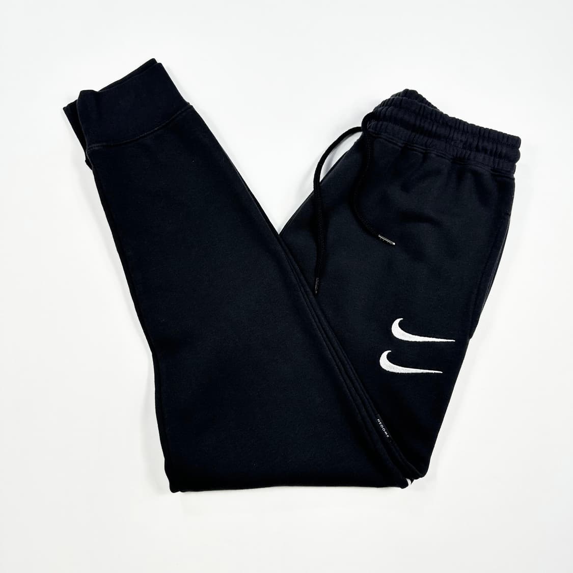 나이키 더블스우시 블랙 코튼 조거팬츠 (XL) 상품이미지2
