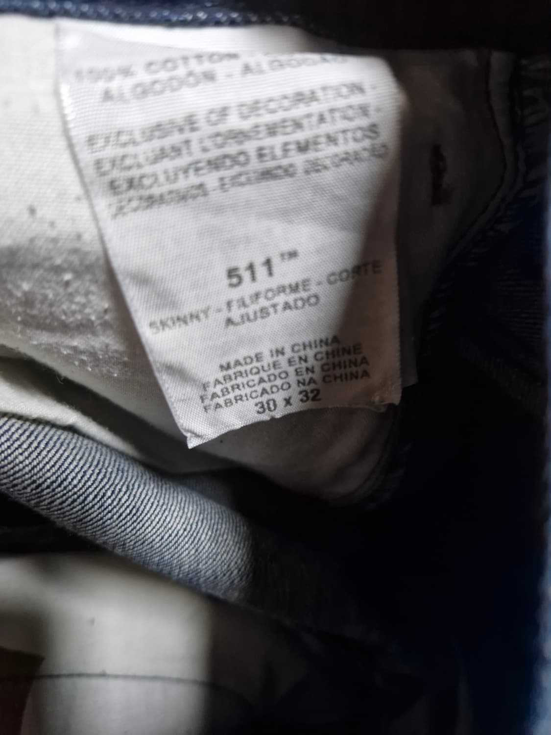 리바이스 511 W30 L32 상품이미지6