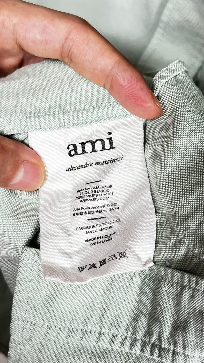 AMI 아미 옥스포드 셔츠 상품이미지3