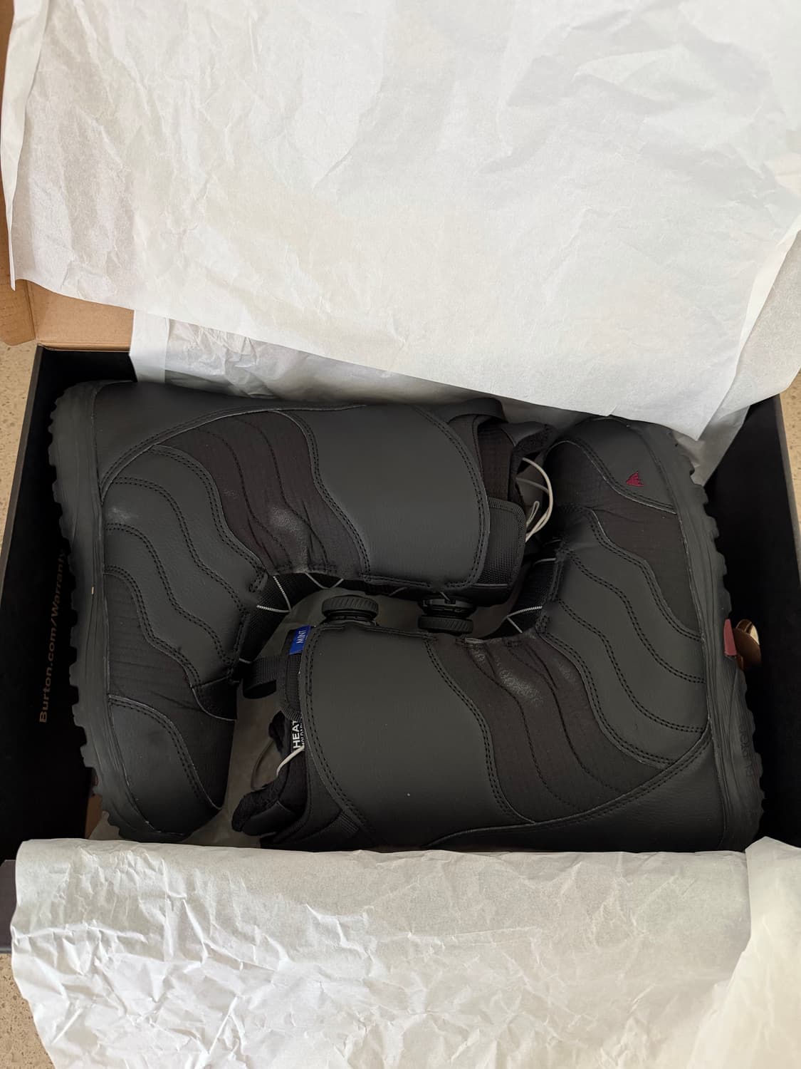 [7.5] 버튼 여성 민트 보아 와이드 스노우보드 부츠 상품이미지2