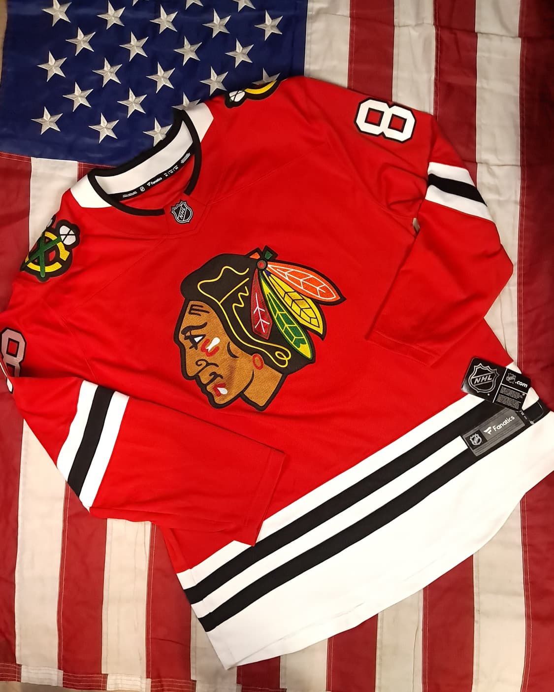 새제품 오리지날 NHL X 파나틱스  하키져지 상품이미지1