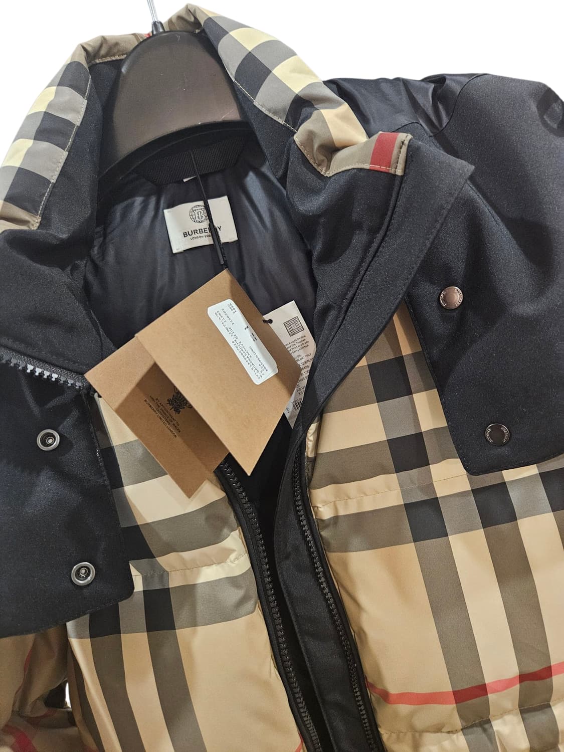 버버리 구스패딩 새상품S사이즈 상품이미지4