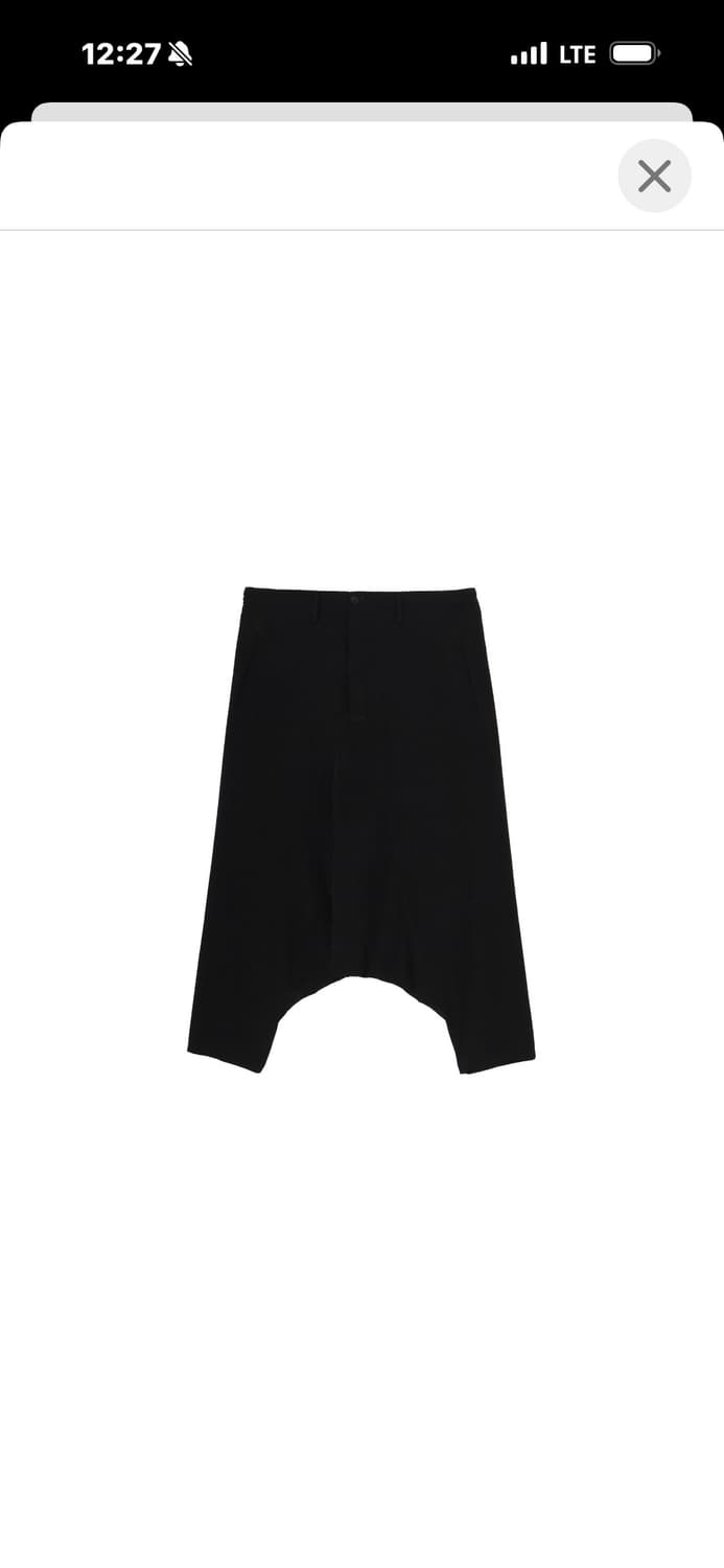 Yhoji Yamamoto pour homme 턱시도 사루엘 팬츠 상품이미지5