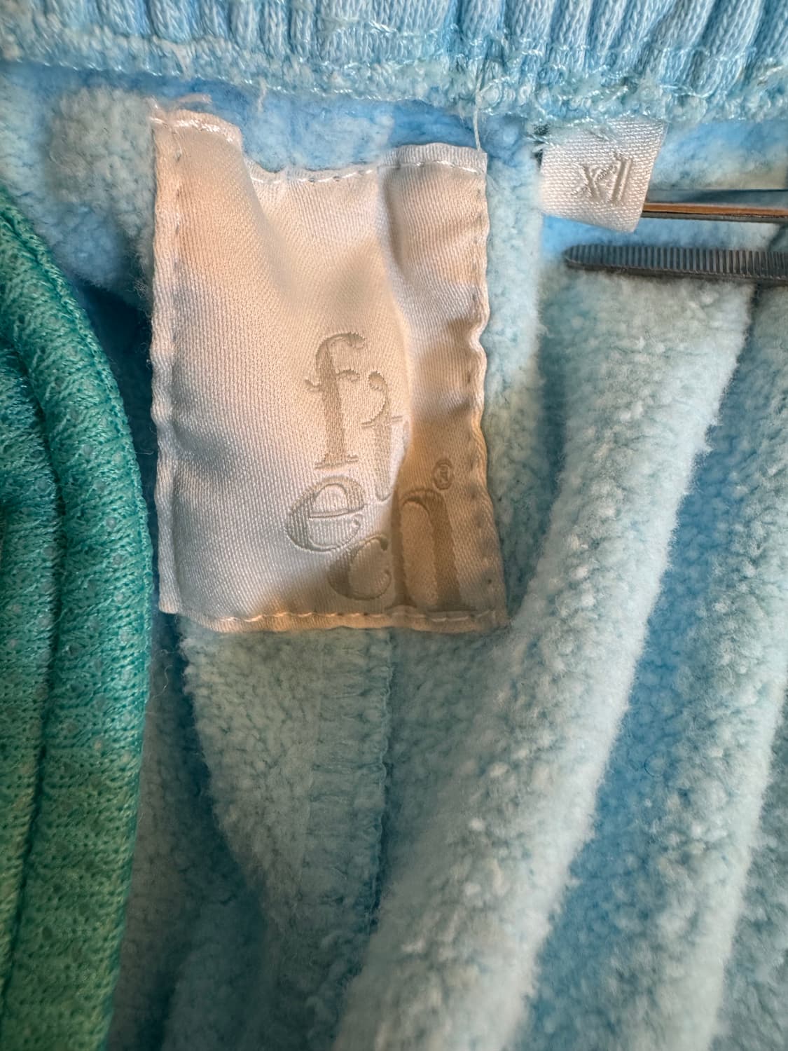 [XL]fetch 페치선데이 스톰 자수 트랙 스웻팬츠 라이트블루 상품이미지5