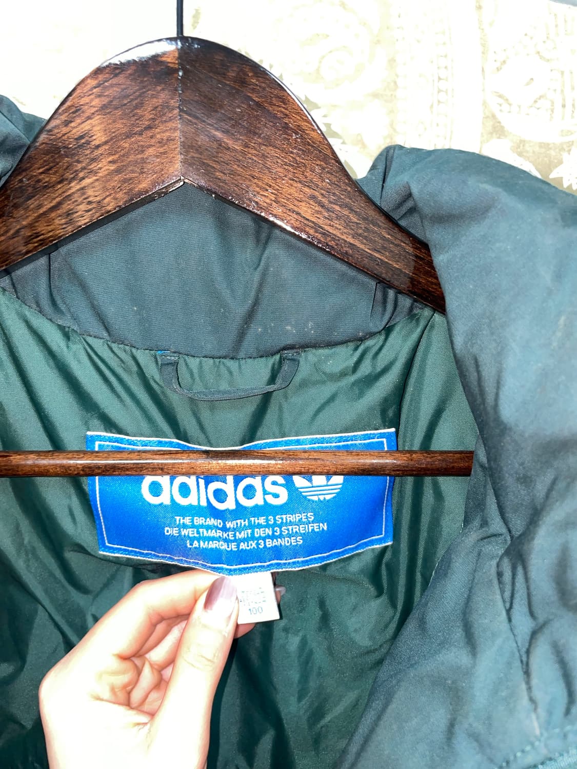 아디다스 뱃지 유로파 패치 덕다운 다운점퍼  상품이미지6