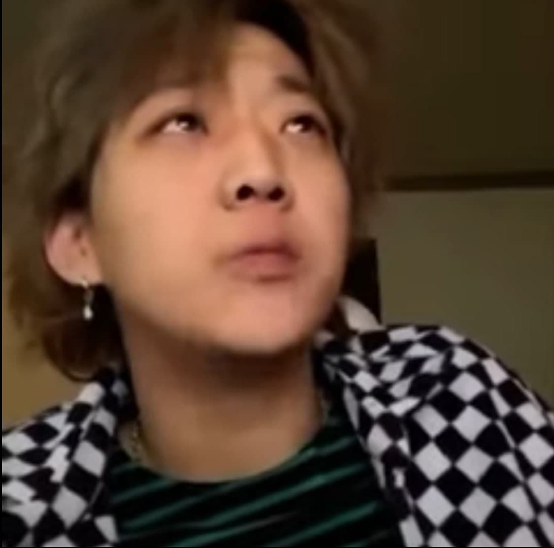 디스이즈네버댓 체커보드 체크 후리스 자켓 M 씨잼 양홍원 상품이미지8