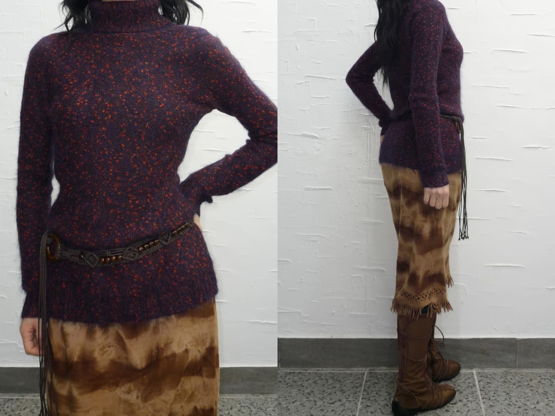 aubergine knit 상품이미지2