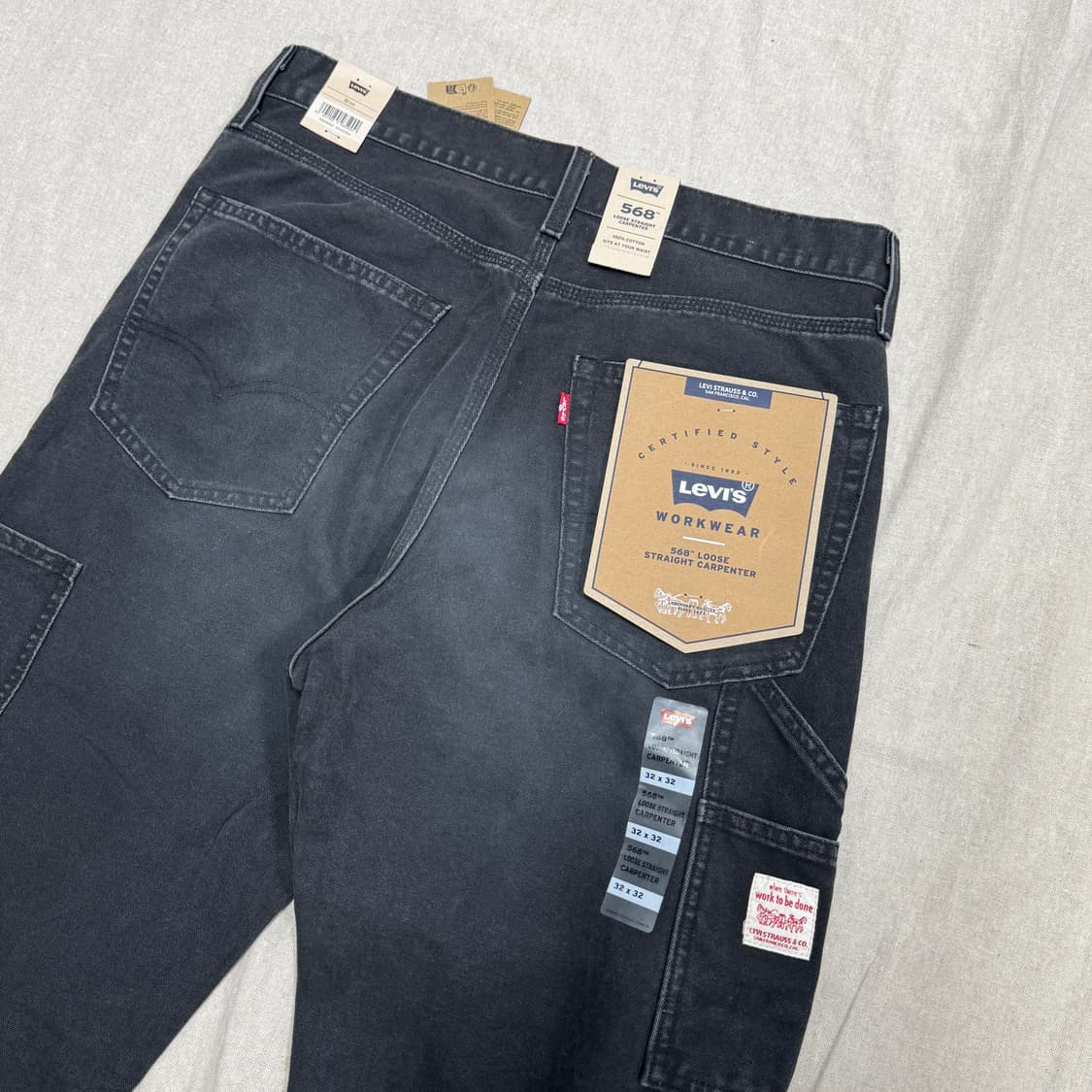 리바이스 568 빈티지 워싱 카펜터 워크팬츠 32 상품이미지2