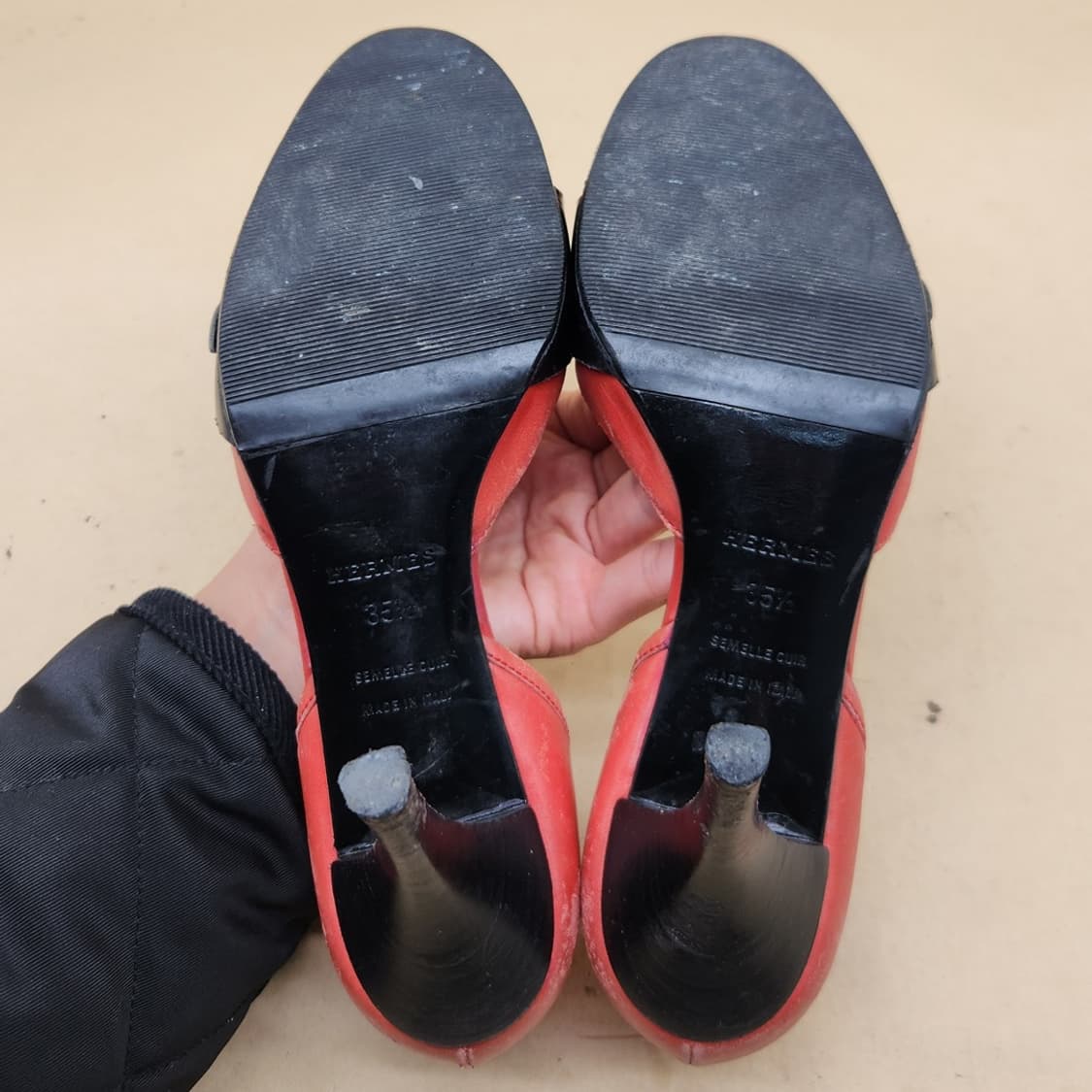 에르메스 여성구두35.5 225 굽9 상품이미지3