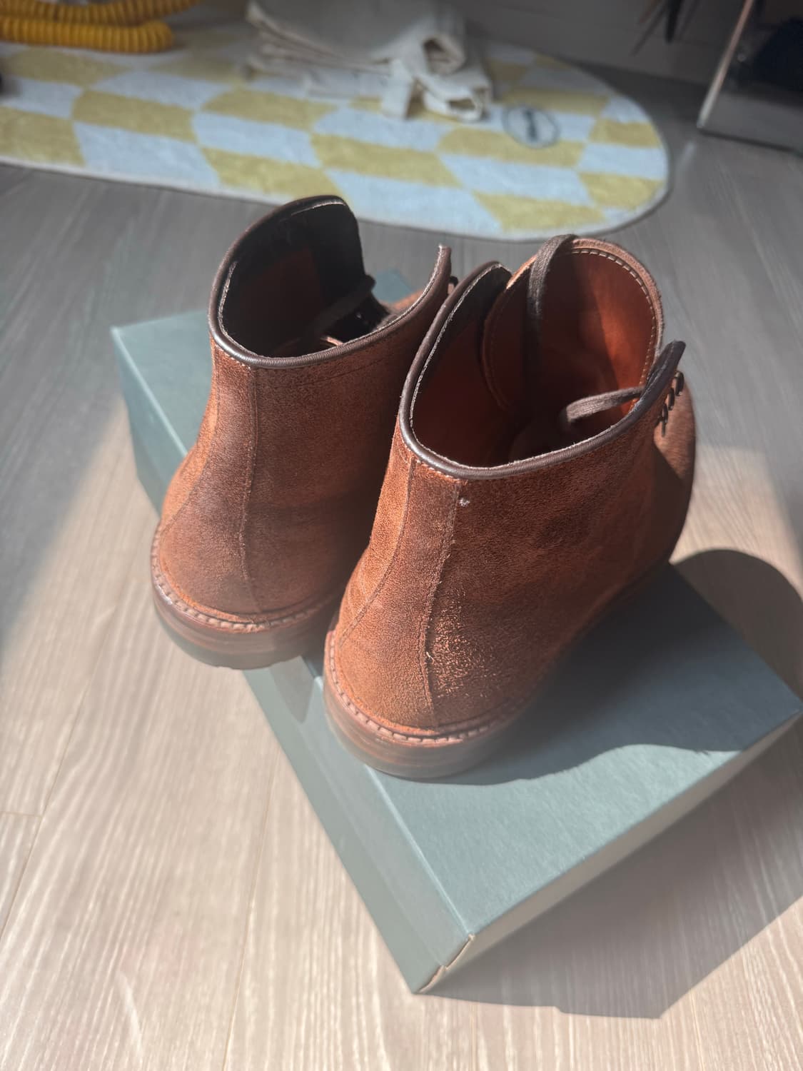 알든 4015HC 7d 팔러별주 토바코 인디부츠 팝니다. 상품이미지2