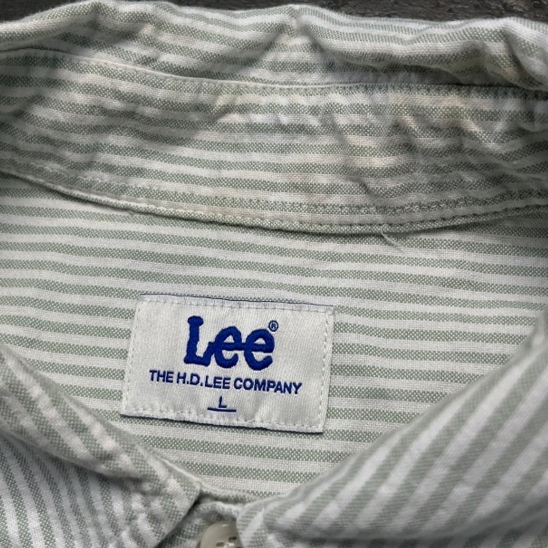 100 LEE 스트라이프 셔츠 상품이미지3