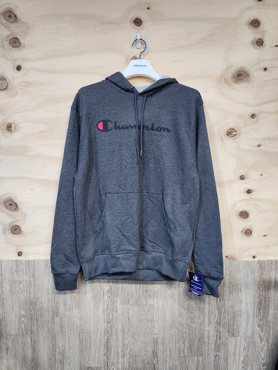 1005) 챔피온 로고 기모 후드티 (새상품) 상품이미지1