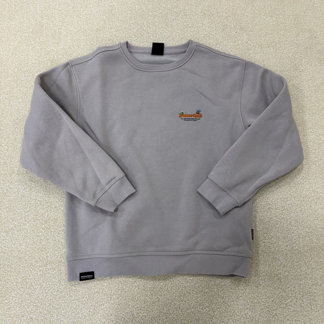 L 그루브라임 맨투맨 0128T1 상품이미지1