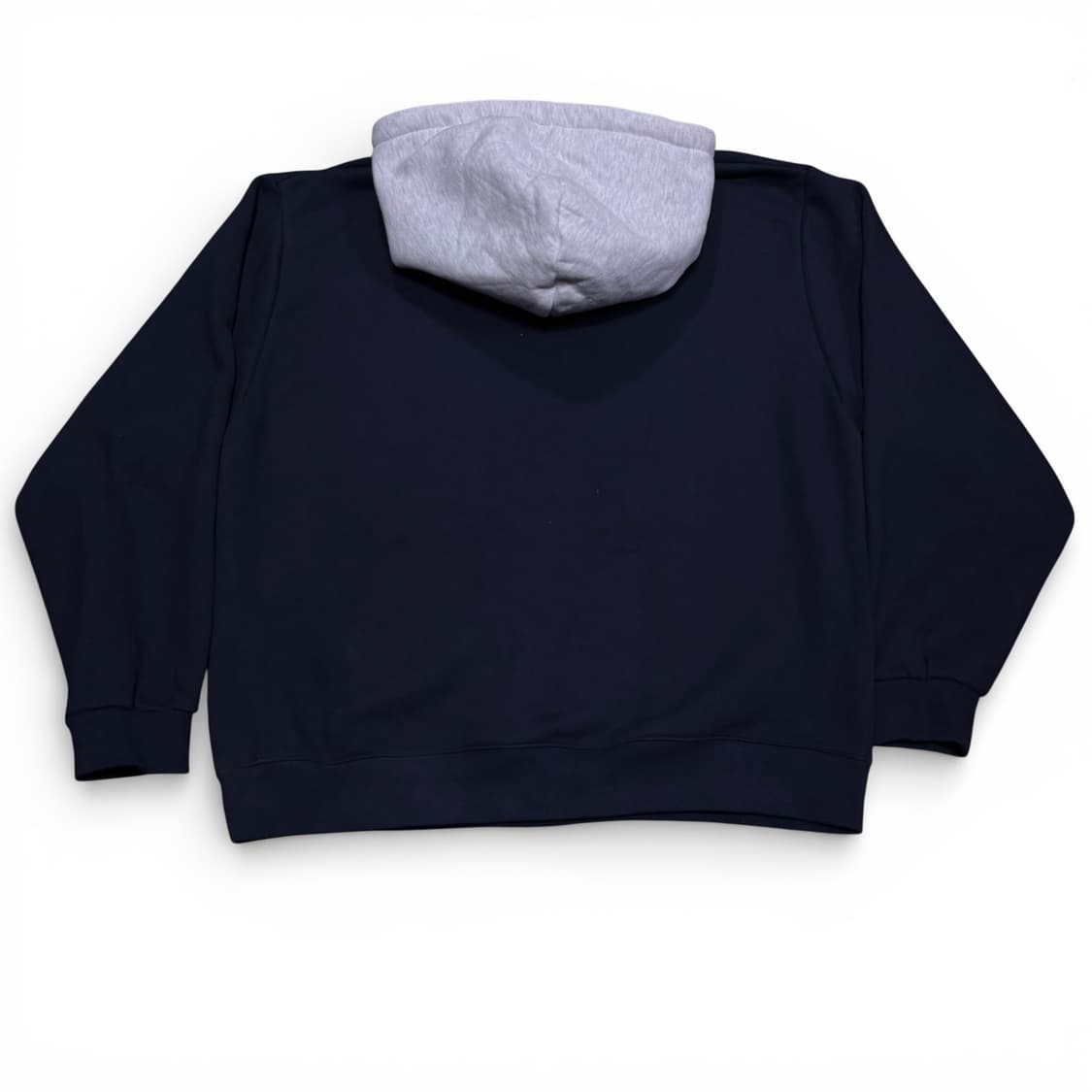 XL 트릴리온 네이비 배색 후드티 상품이미지2