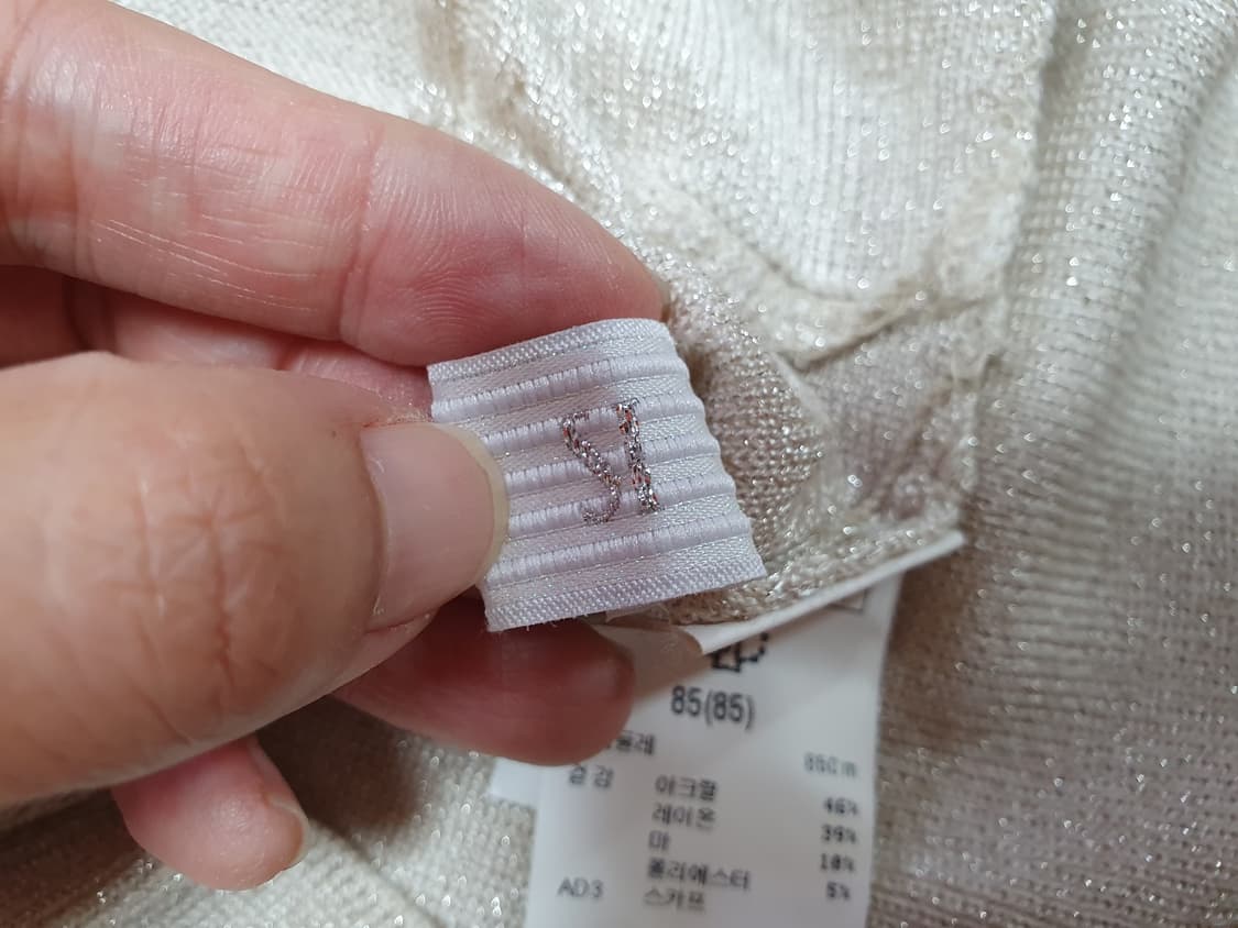 SI 어깨꼬임 원피스 55 새상품 상품이미지8