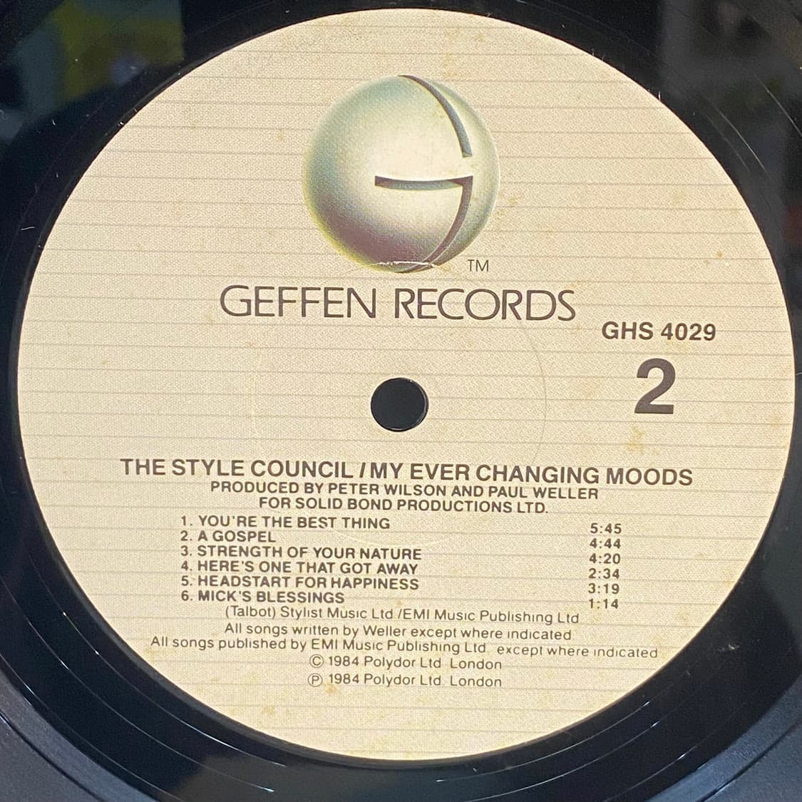 (수입중고LP-팝록) The Style Council -My Ever 상품이미지5